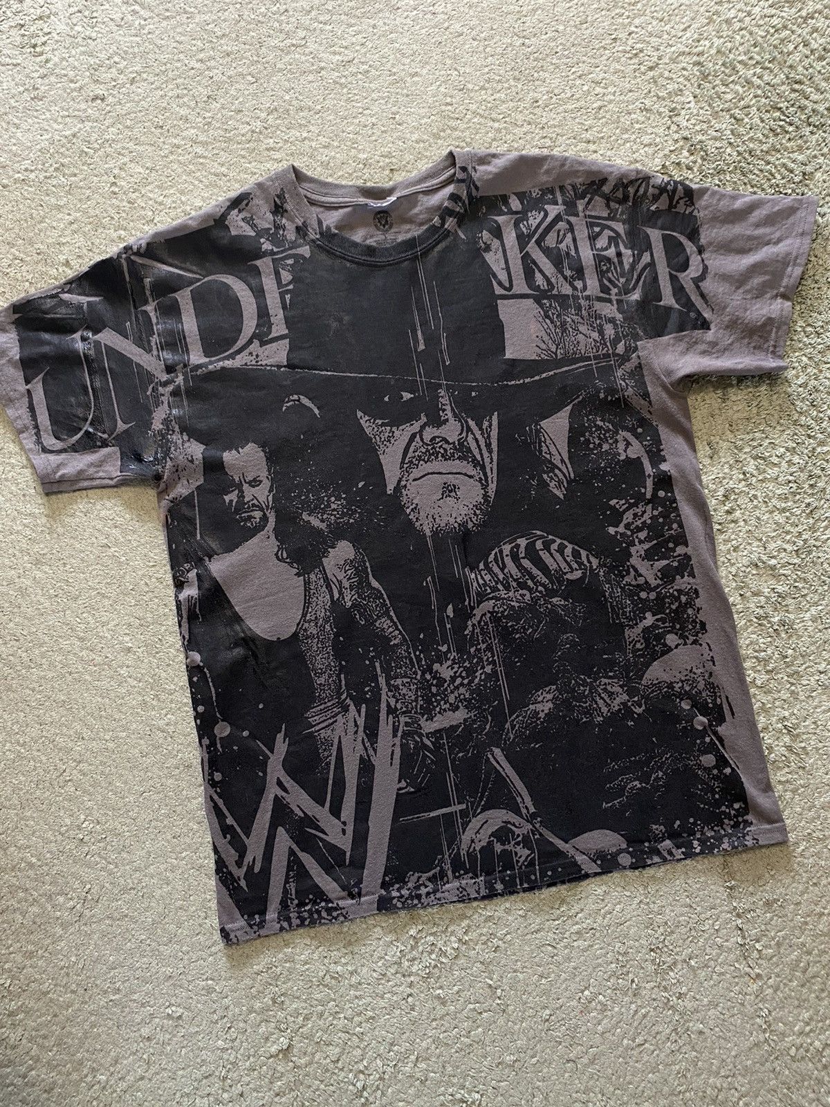 Vintage × WWE Undertaker WWE AOP 2013 tee Size US L / EU 52-54 / 3 - 4 Thumbnail