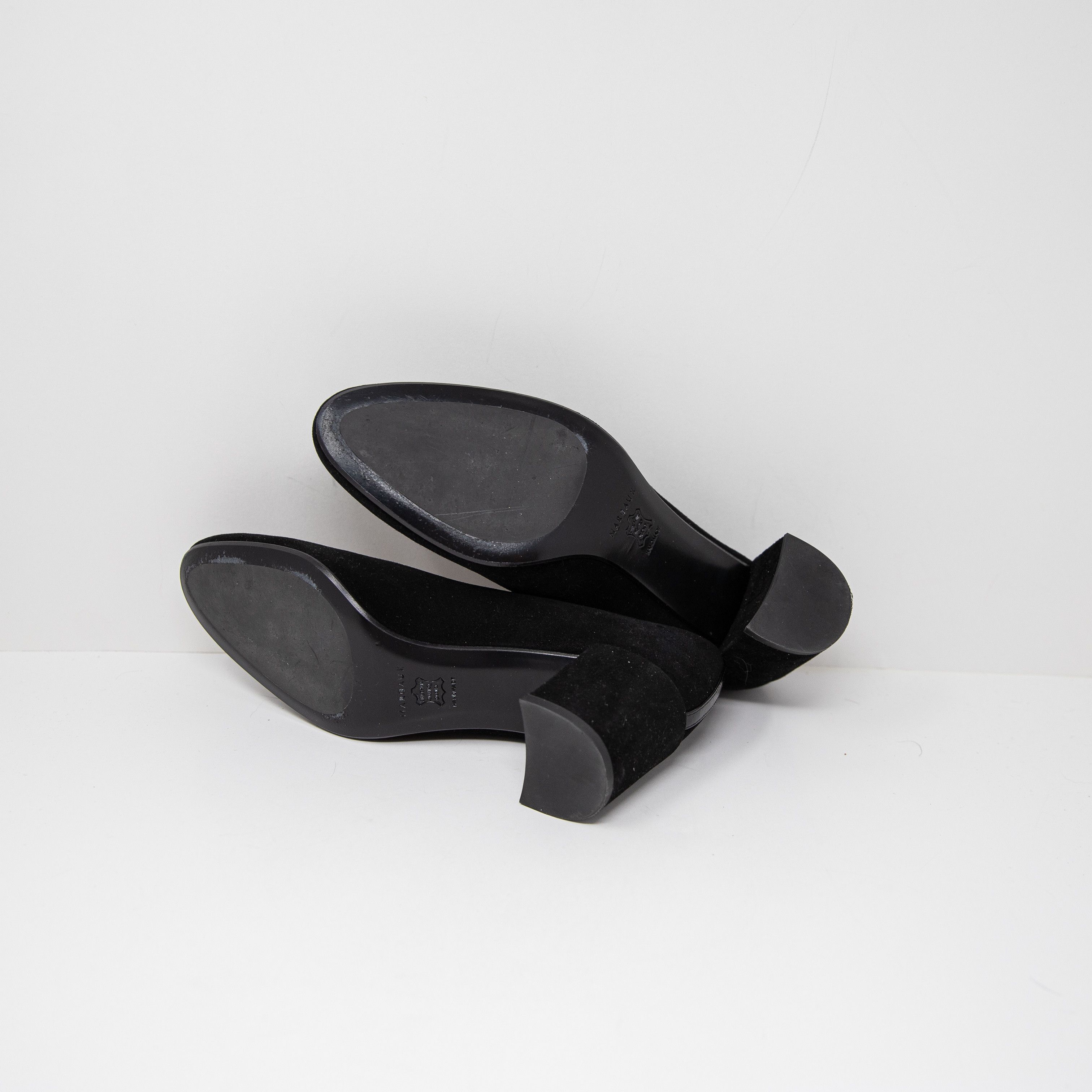 Other Margaux The Heel Genuine Suede Block Size US 11 / IT 41 - 4 Thumbnail
