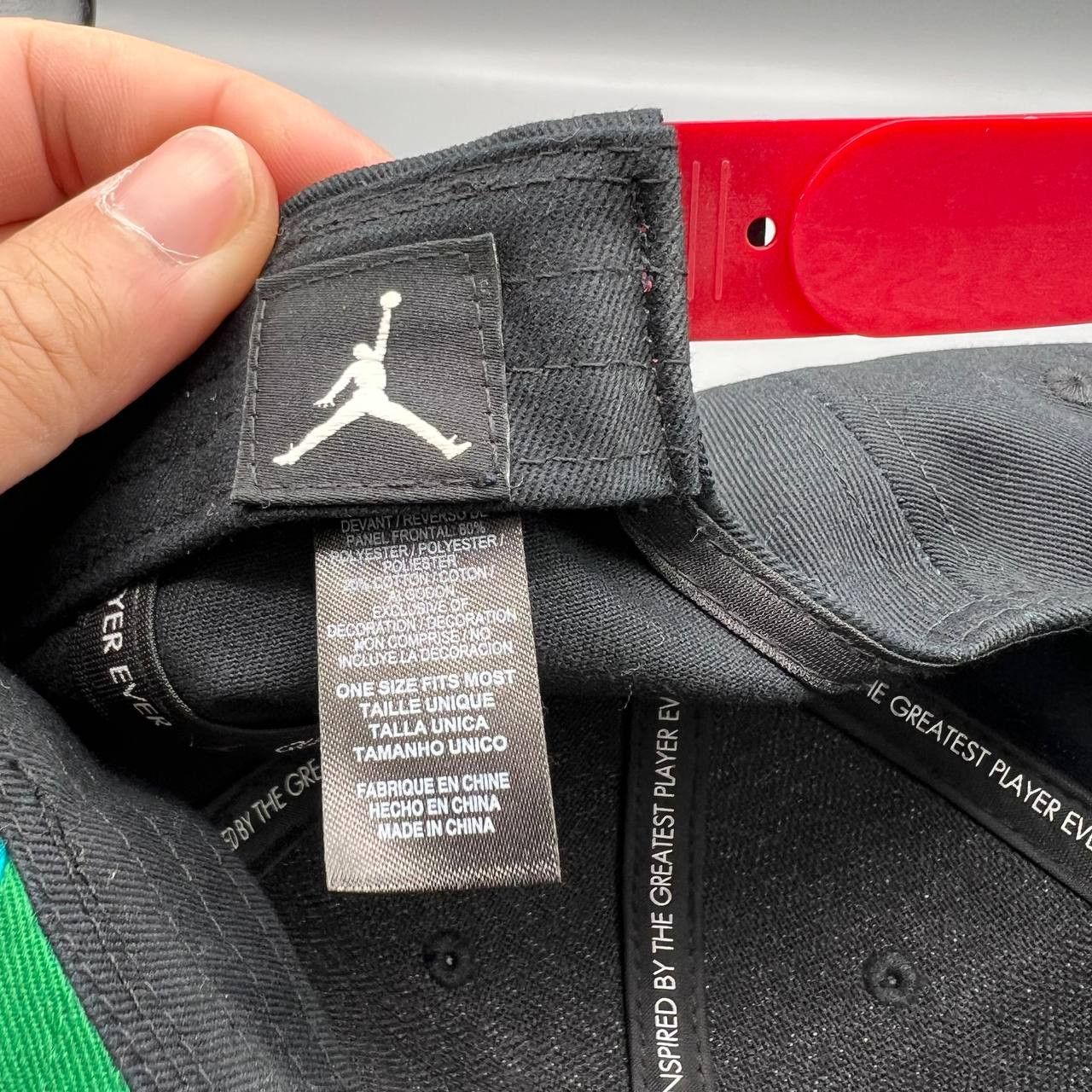 Jordan Brand Air Jordan Hat Men Embroidered Logo Jumpman Snap Back Cap Size ONE SIZE - 4 Thumbnail