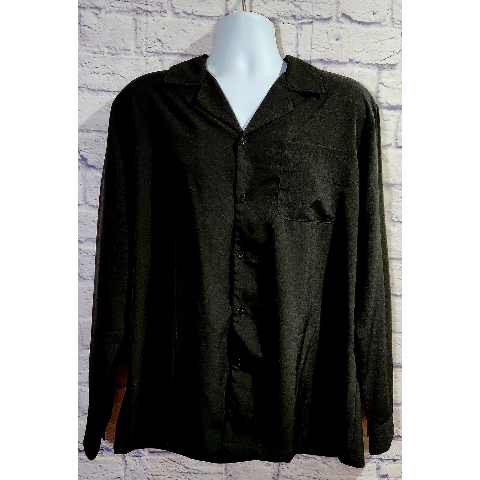 Other COOFANDY Black Button Down Long Sleeves Shirt Large NWOTS Size US L / EU 52-54 / 3 - 1 Thumbnail
