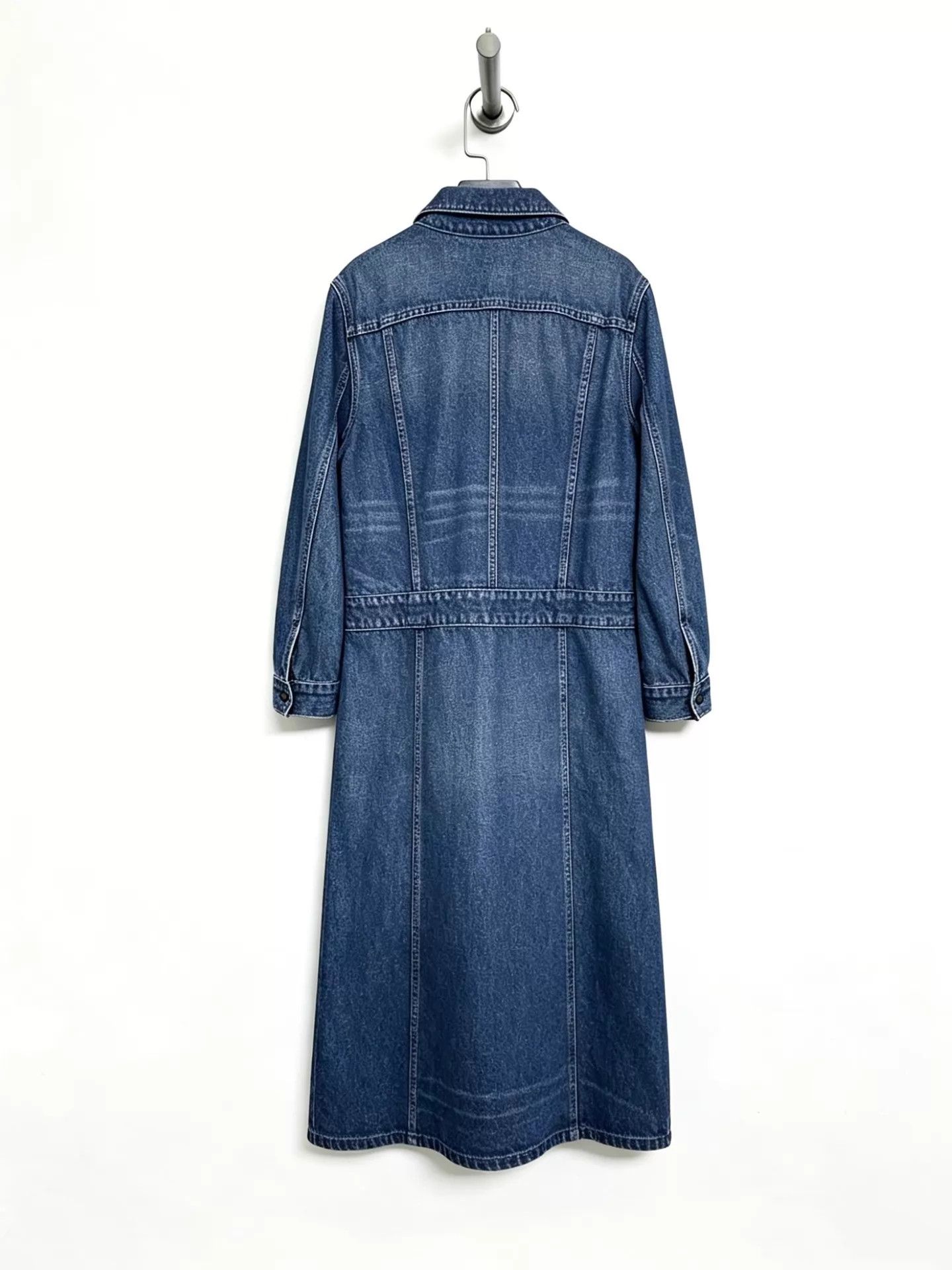 Helmut Lang Helmut Lang Vintage Trucker-Inspired Denim Coat M USA Size M / US 6-8 / IT 42-44 - 2 Thumbnail