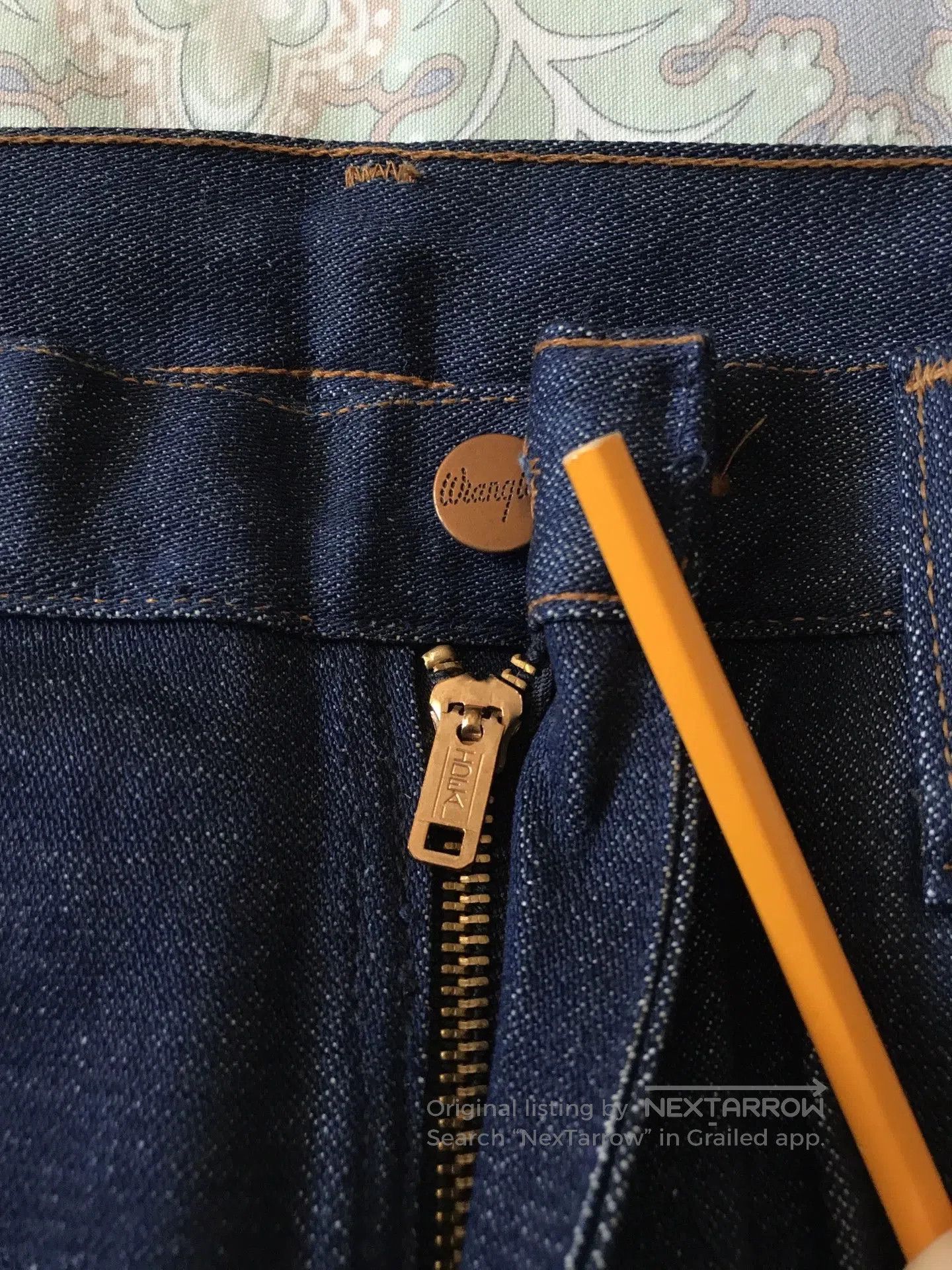 Wrangler 80s Wrangler 83610 Raw Denim Jeans. Size US 30 / EU 46 - 6 Thumbnail