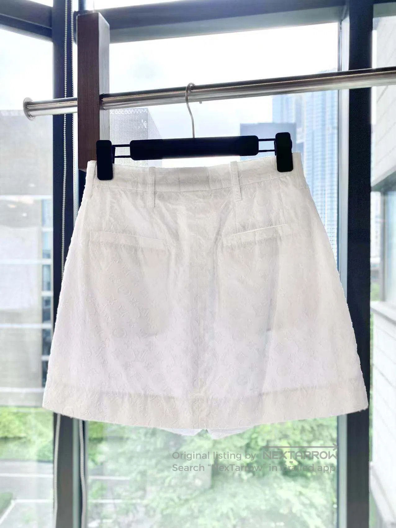 Louis Vuitton Louis Vuitton Monogram Print Cotton Shorts| Size 24" / US 00 / IT 34 - 3 Thumbnail