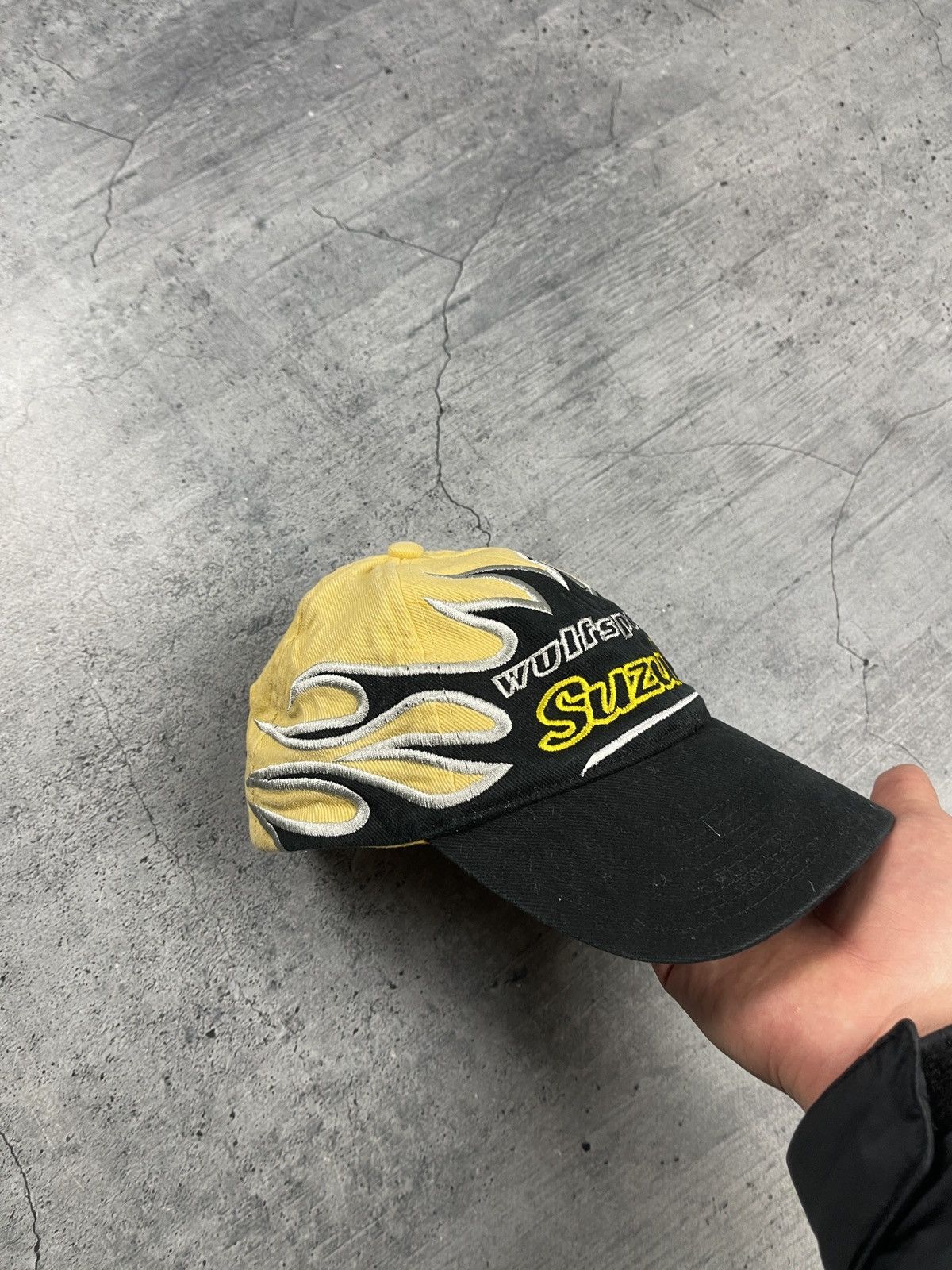 Ski-Doo × Vintage Ski Doo Factory Vintage Flames Fire Snapback Hat Size ONE SIZE - 3 Thumbnail