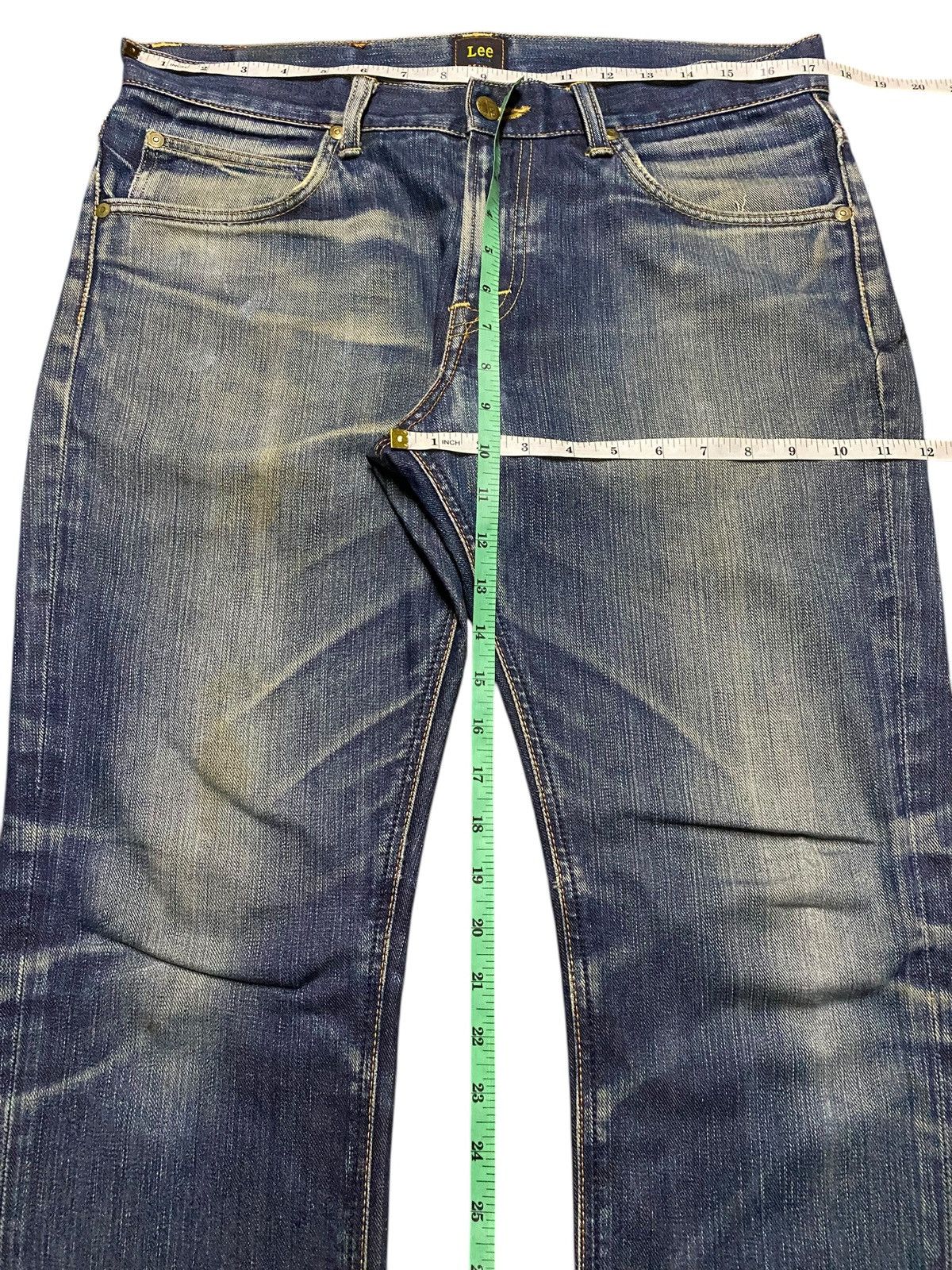 PPFM Vintage Lee Exclusive For RFAMS Faded Wash Loose Jeans Size US 35 - 12 Thumbnail