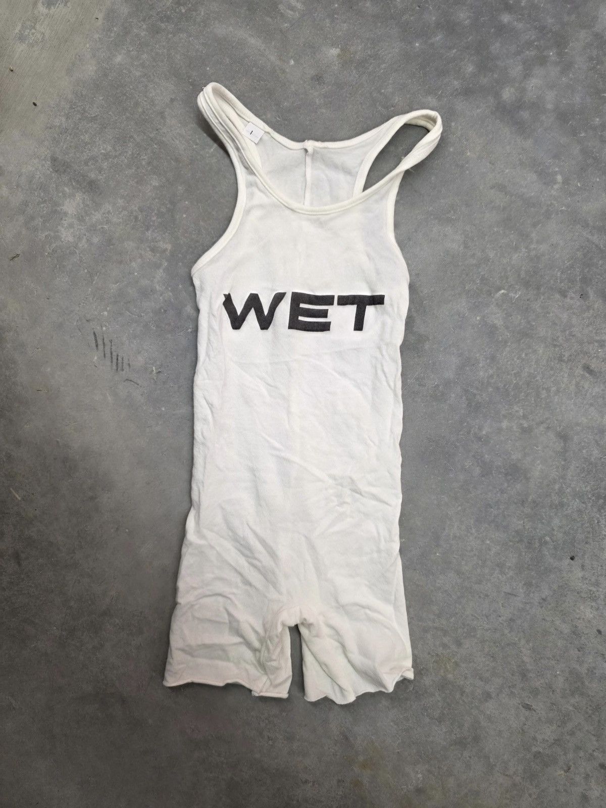 Mowalola × Yeezy (3) Yeezy Mowalola Wet Tank Top | Grailed