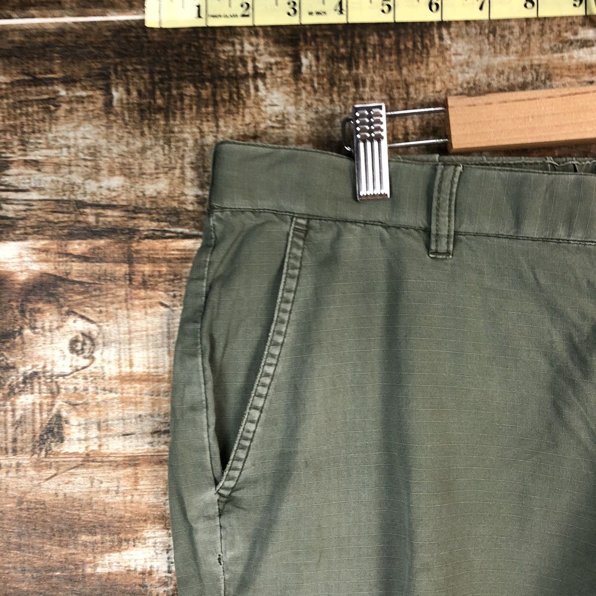 Uniqlo Uniqlo Green Cargo ripped Multipocket utility Pants #A2393 Size US 33 - 7 Thumbnail
