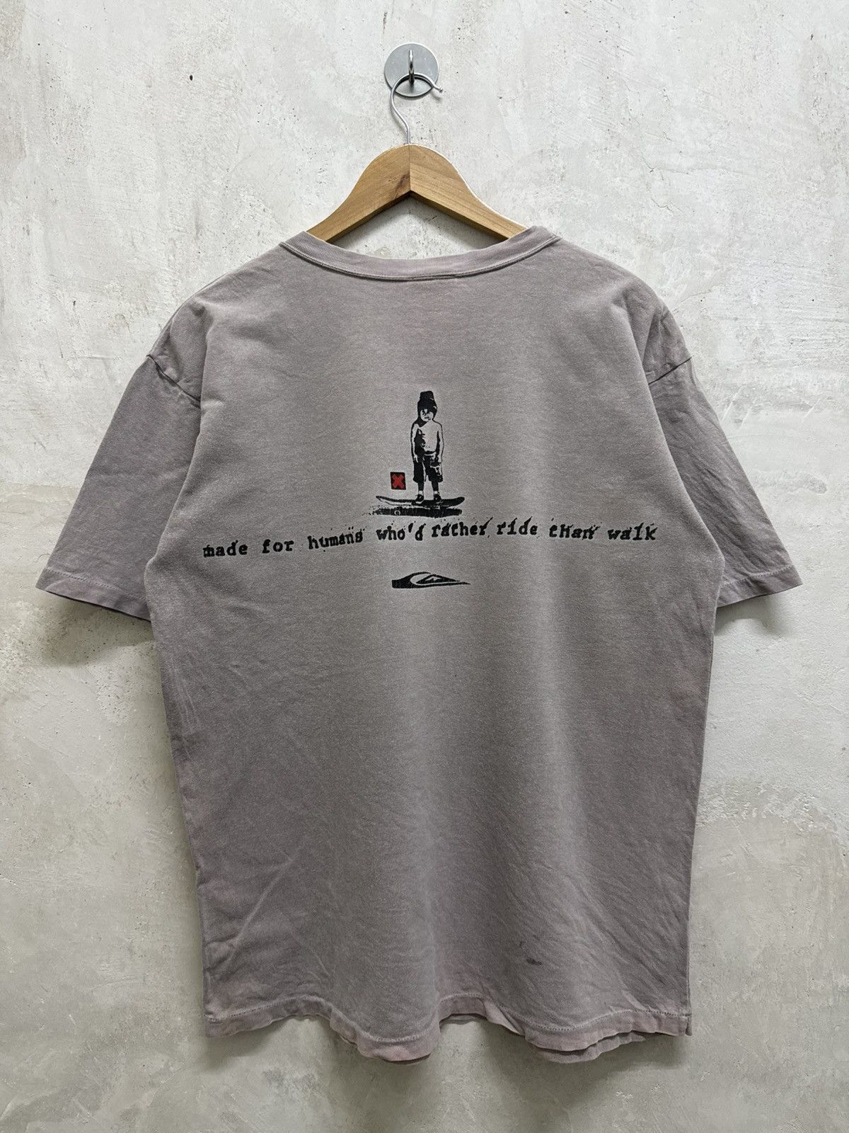 Quiksilver GRAIL! Distressed Vintage 90s Quiksilver Faded Tees Size US L / EU 52-54 / 3 - 1 Thumbnail