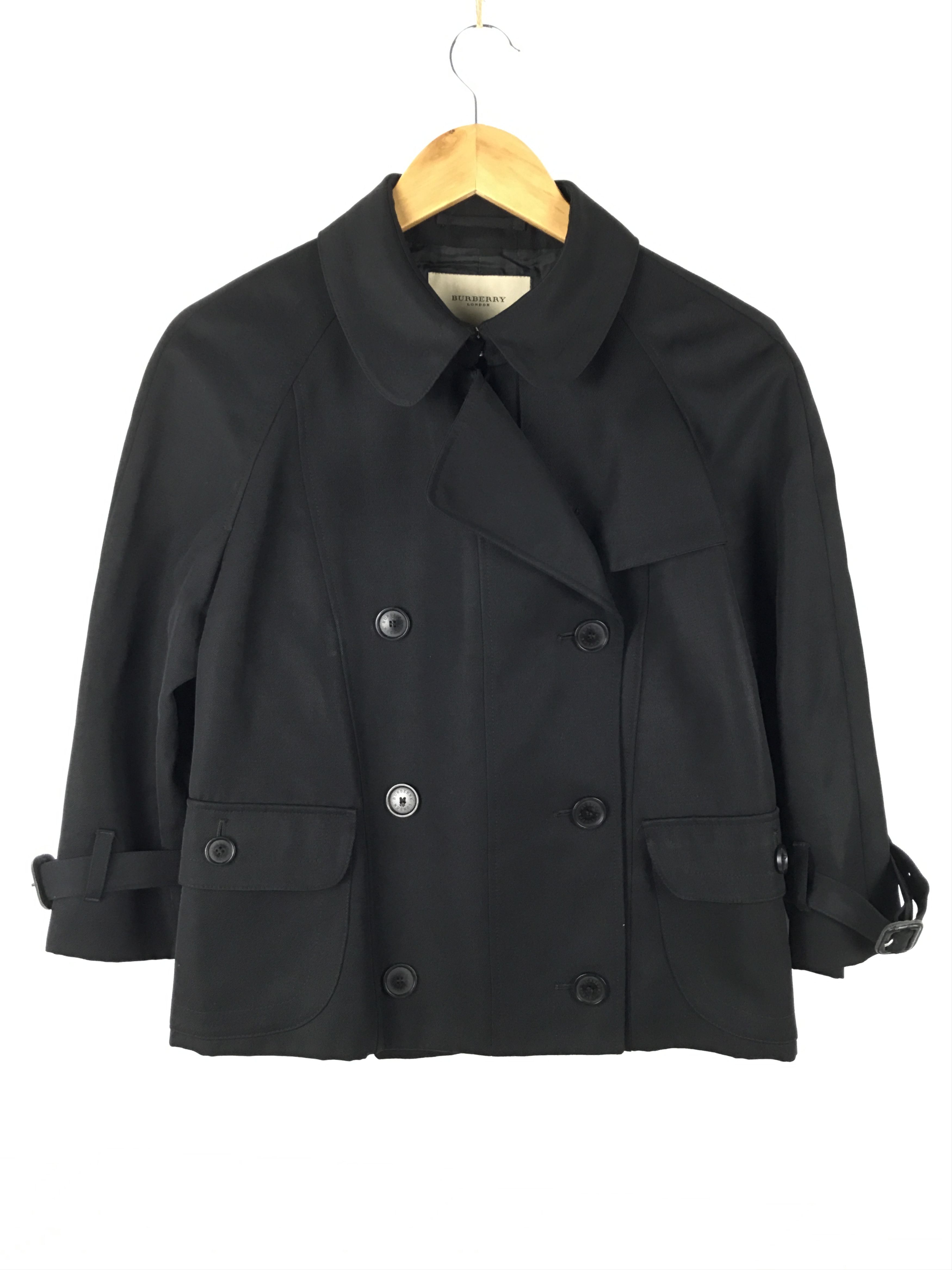 Burberry × Designer Burberry Cropped Top Trench Coat Size S / US 4 / IT 40 - 1 Thumbnail