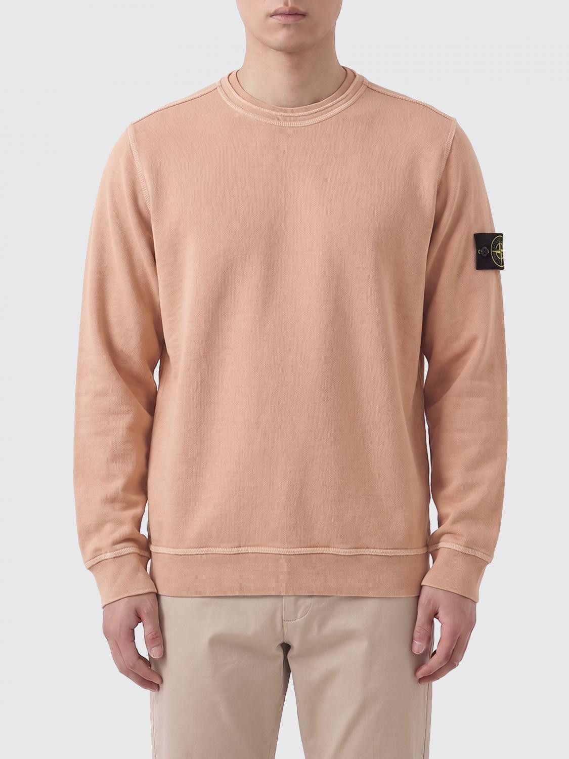 Stone Island Stone Island Sweatshirt Men Pink Size US XL / EU 56 / 4 - 1 Thumbnail