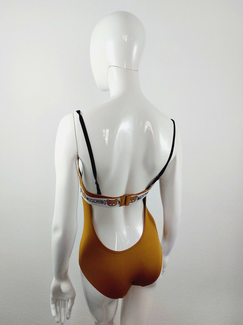 Moschino Moschino Bear Cub Bodysuit Nude Swimsuit Bra Beach Swimwear Size S / US 4 / IT 40 - 6 Thumbnail