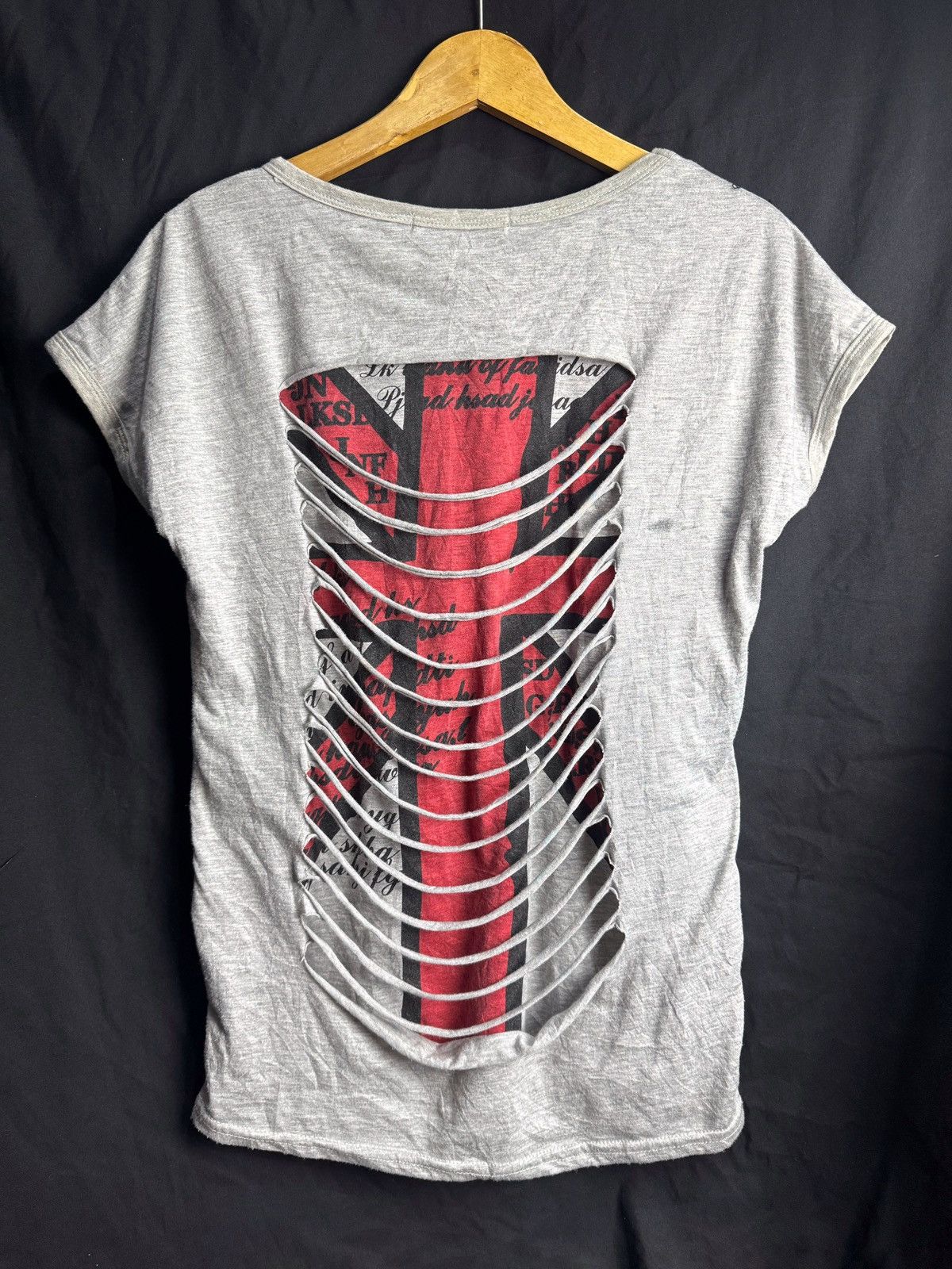 Beauty Beast × Hysteric Glamour × Japanese Brand Gothic Punk Skulls England Poem Double Layers Sleeveless Size US M / EU 48-50 / 2 - 2 Thumbnail