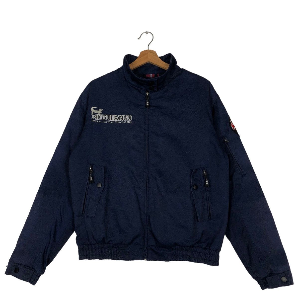 Hein Gericke 🔥90’s Vtg Bomber Jacket Racing Japan Motofango Big Logo Size US L / EU 52-54 / 3 - 2 Thumbnail
