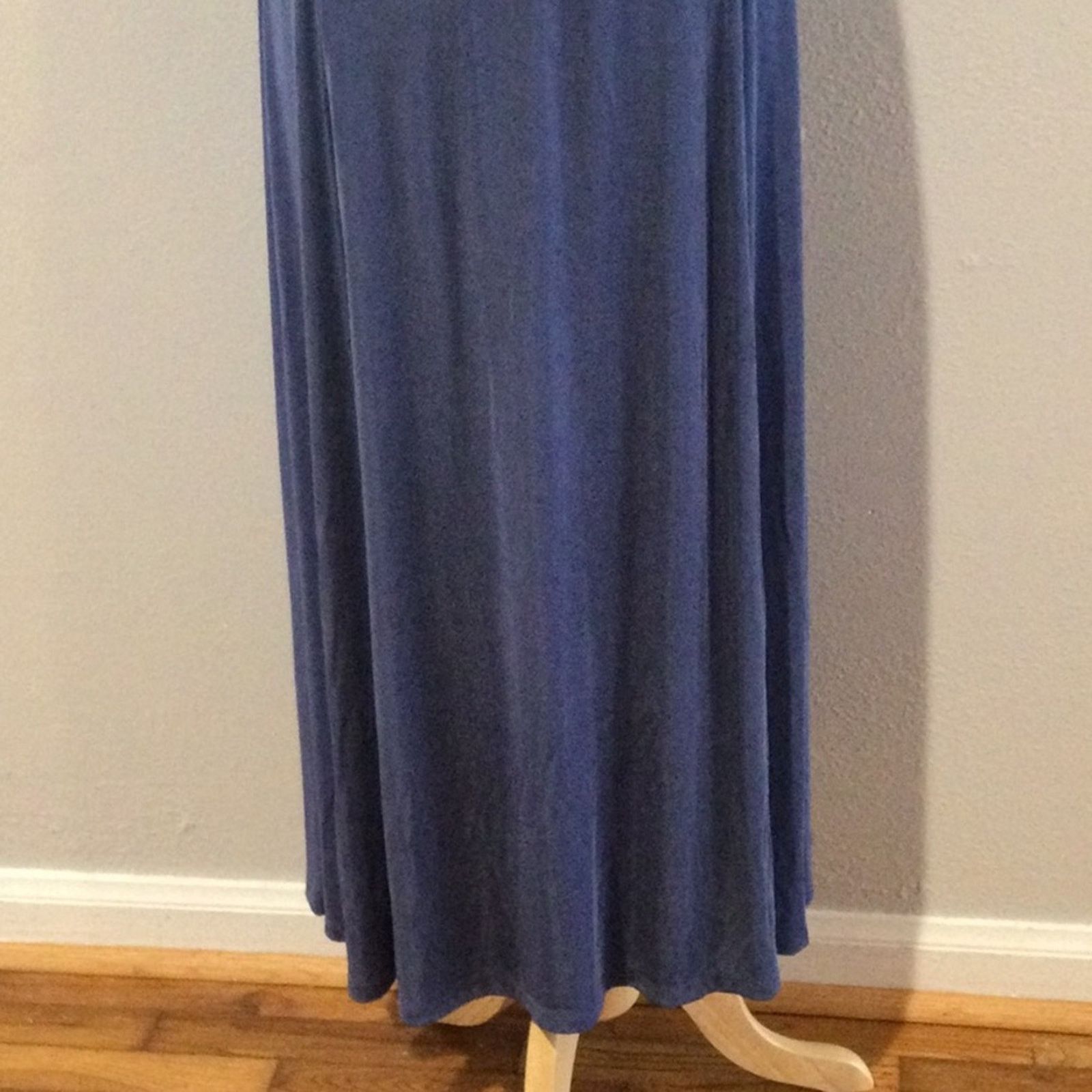 Chicos Chico's Travelers Charlotte Blue A-Line Skirt NWT 2/L/12 Size 34" / US 12 / IT 48 - 9 Thumbnail