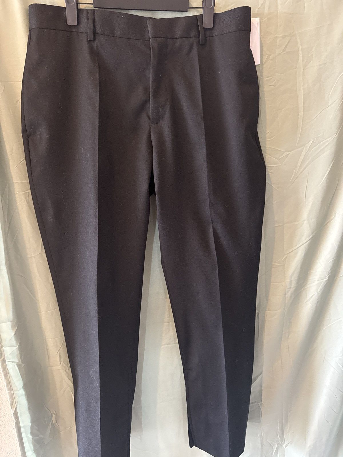 Off-White Off-White black slim jeans wool pants Size US 34 / EU 50 - 3 Thumbnail