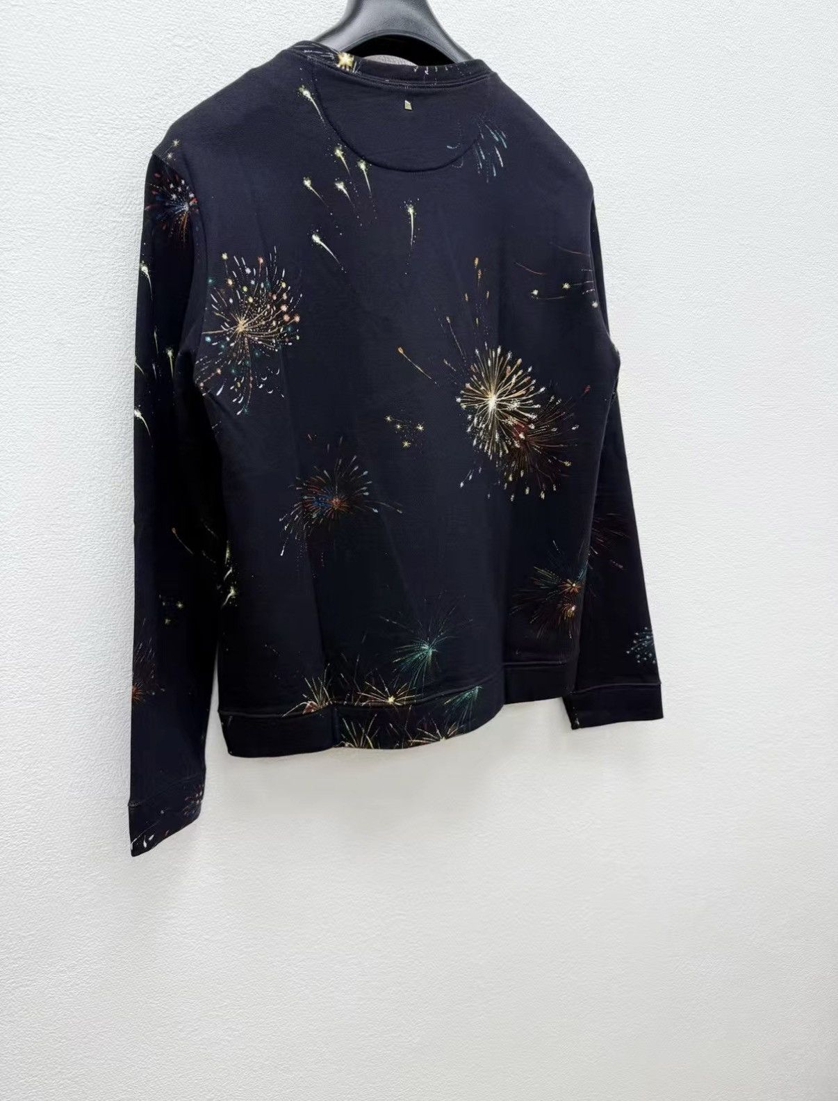 Valentino VALENTINO Fireworks Pattern 100% Cotton Sweatshirt J30 Size US S / EU 44-46 / 1 - 4 Thumbnail