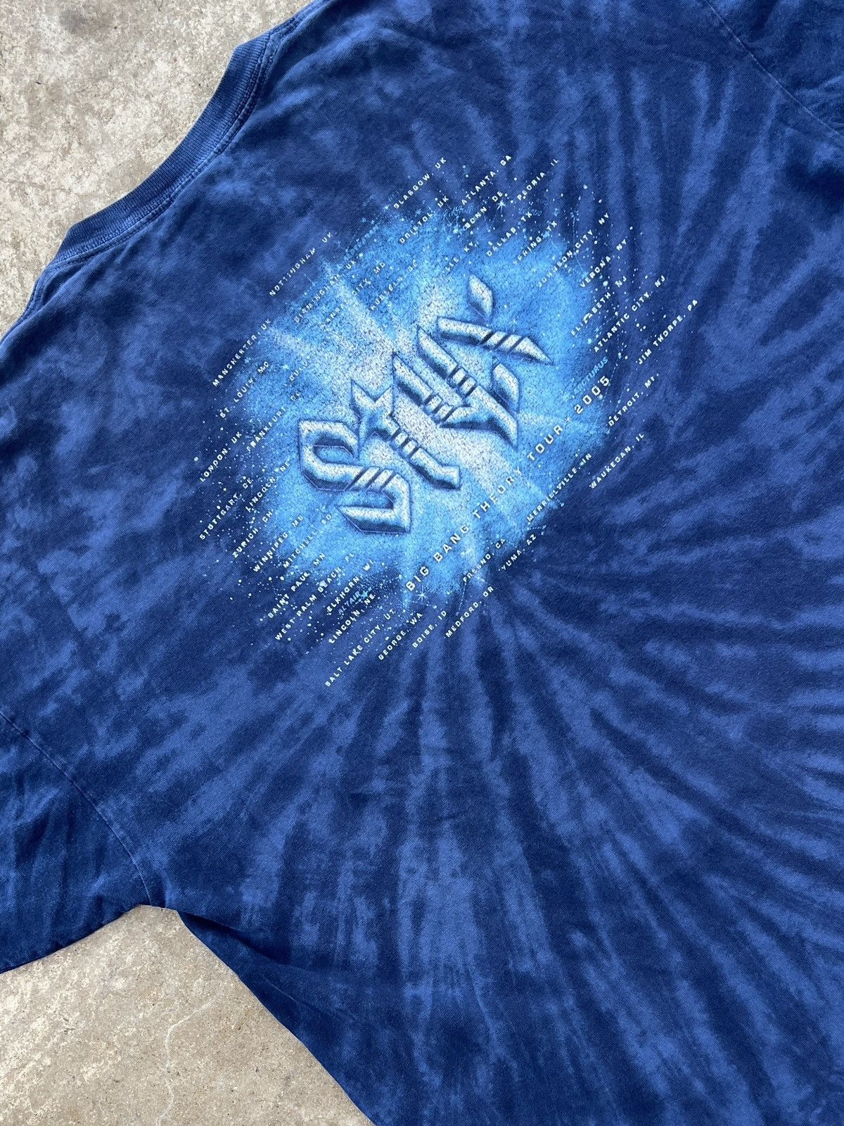 Band Tees Vintage 2005 Y2K Styx Tie Dye Tee XL Size US XL / EU 56 / 4 - 4 Thumbnail