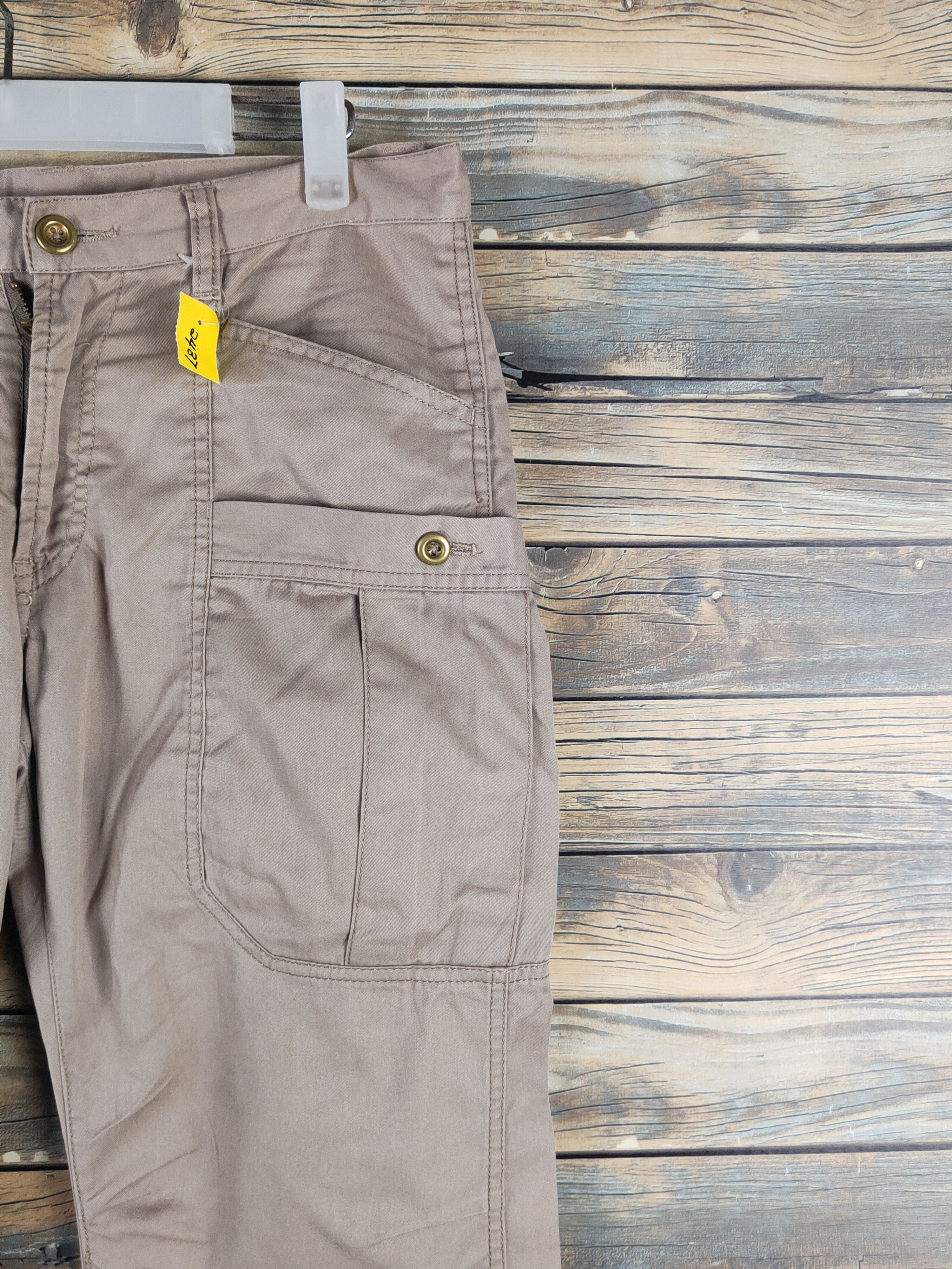 Takeo Kikuchi DL TK Beige Multipocket Cargo Pants #2437 Size US 30 / EU 46 - 5 Thumbnail