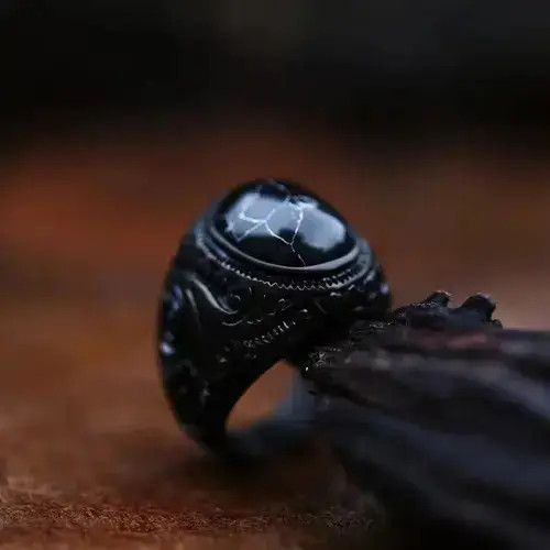 VIBE Stones Ring in Stainless Steel Jewelry Size ONE SIZE - 2 Thumbnail