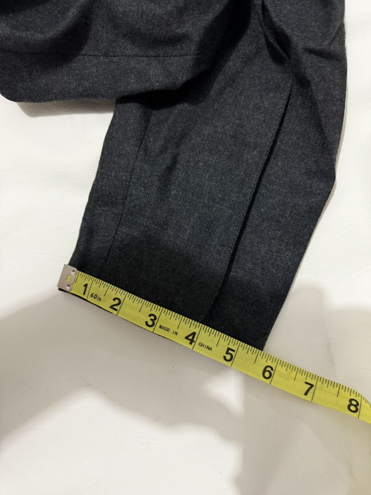 Marni ***FINAL DROP***RARE MARNI PLEATED CROP BELTED WOOL PANT 10 Size 32" / US 10 / IT 46 - 11 Thumbnail