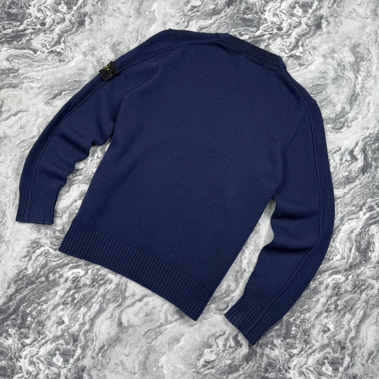 Stone Island Vintage Stone Island Knit Sweater Pullover Wool Size US XL / EU 56 / 4 - 11 Thumbnail