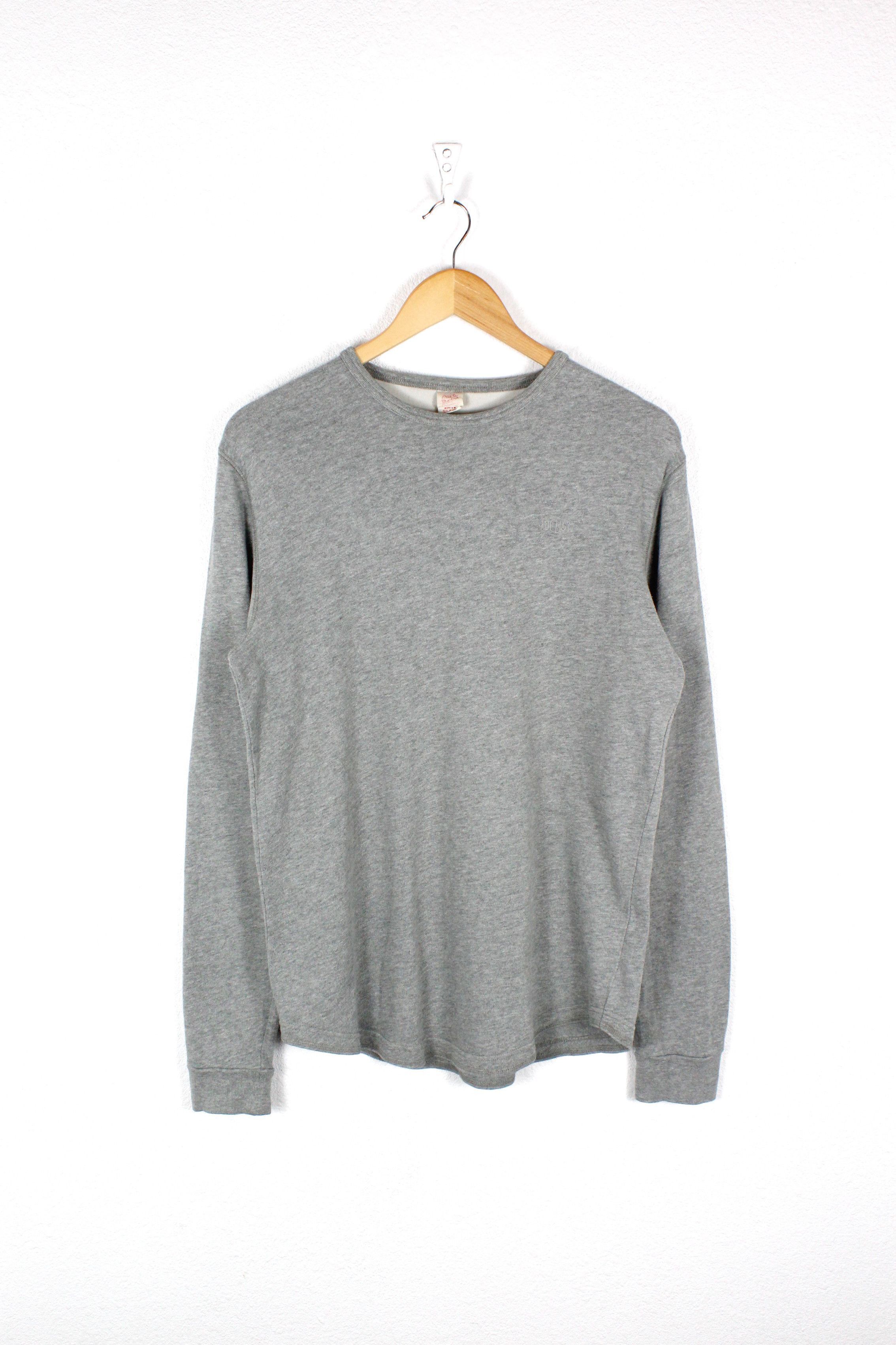 Deus Ex Machina Deus Ex Machina Logo Gray Jersey Cotton LS Tee T-shirt Size US M / EU 48-50 / 2 - 1 Thumbnail