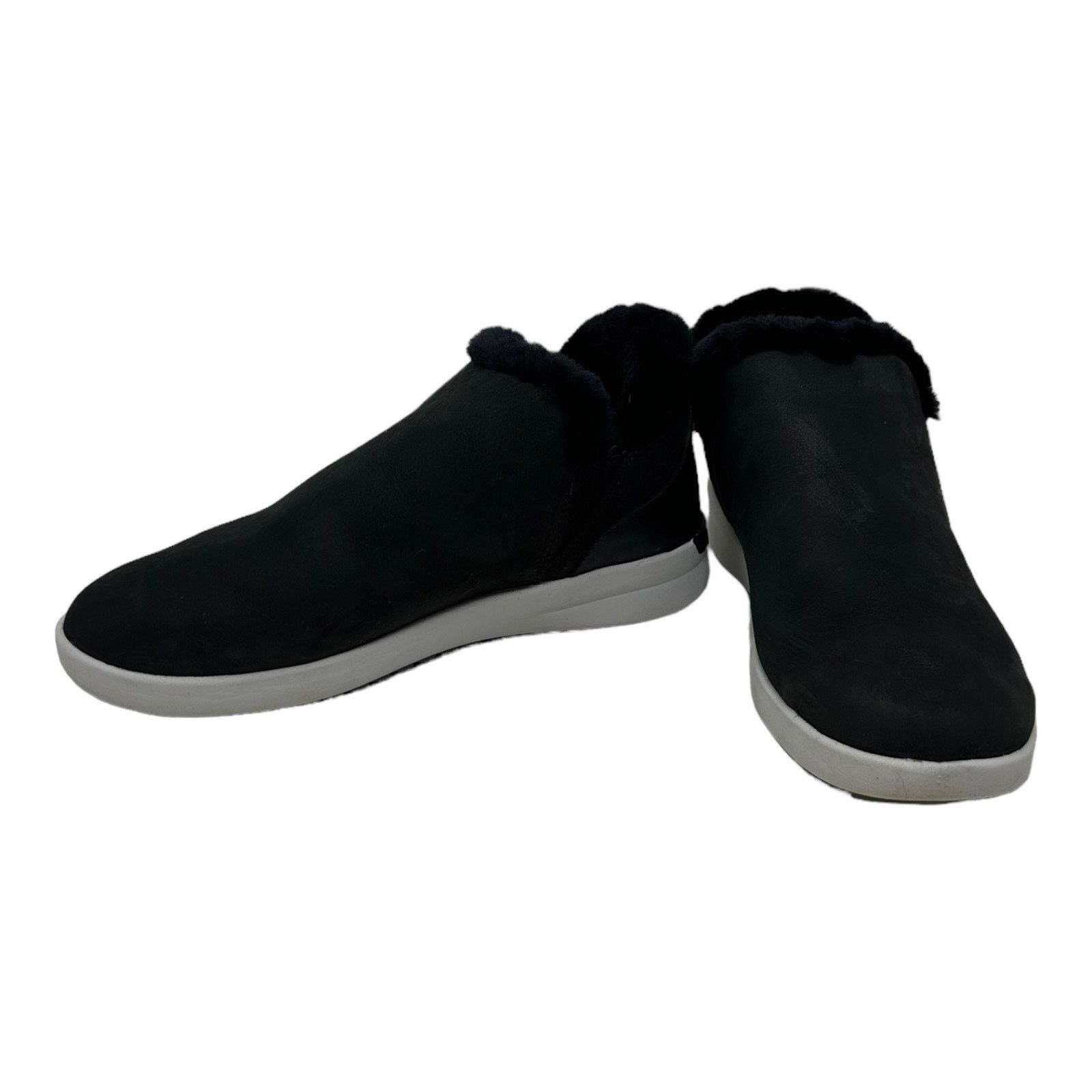 Olukai Olukai Malua Hulu Black Leather Slip-On Sneaker size 7.5 Size US 7.5 / IT 37.5 - 5 Thumbnail