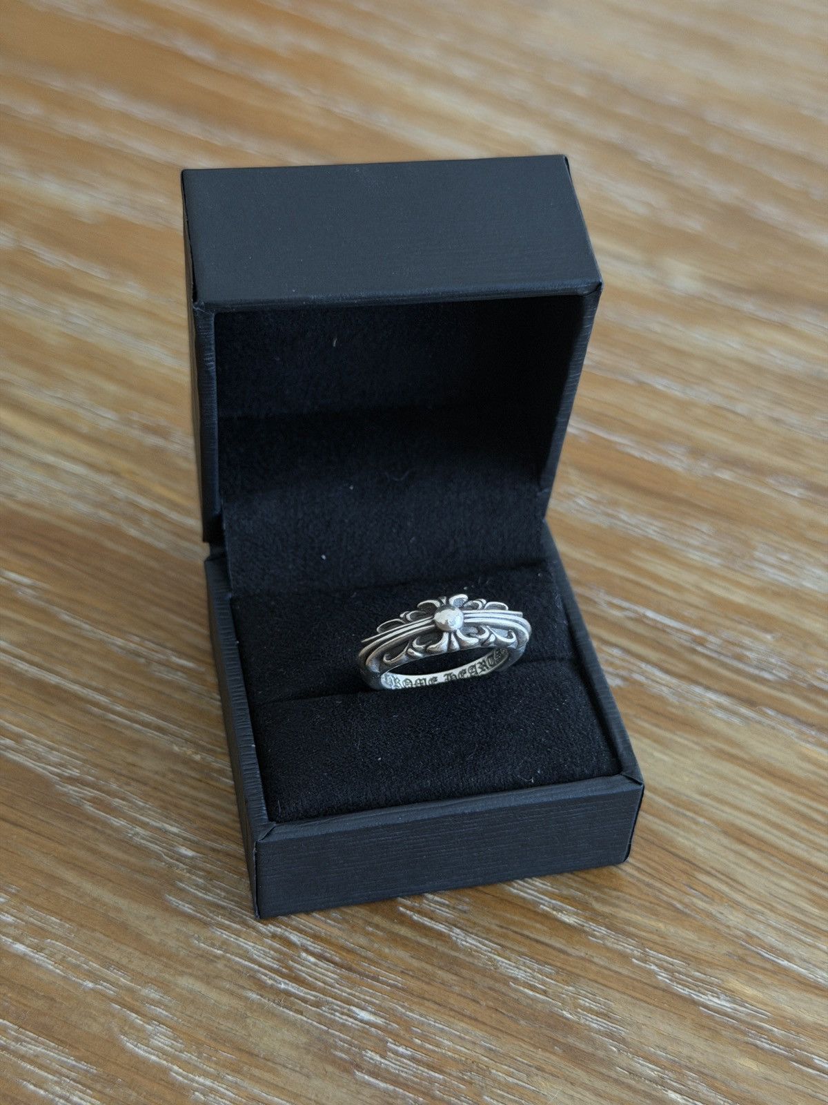 Chrome Hearts Chrome Hearts floral cross ring Size ONE SIZE - 1 Thumbnail