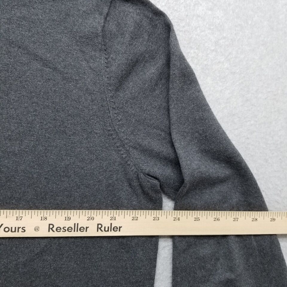Eddie Bauer Eddie Bower Sweater Men Large Pullover Mock Neck Zip Size US L / EU 52-54 / 3 - 3 Thumbnail
