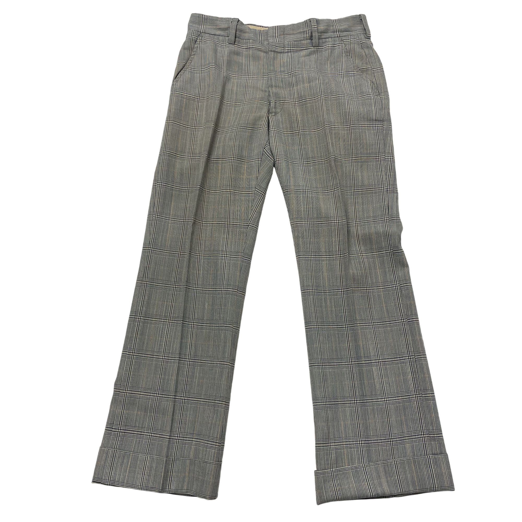 Other Vtg MoD Black White Copper GOLF Pants OVERCHECK Trousers Size US 32 / EU 48 - 3 Thumbnail