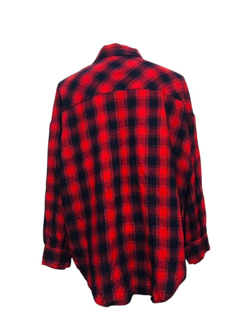 Flannel × Japanese Brand Over size flannel Size XXL / US 16-18 / IT 52-54 - 2 Thumbnail