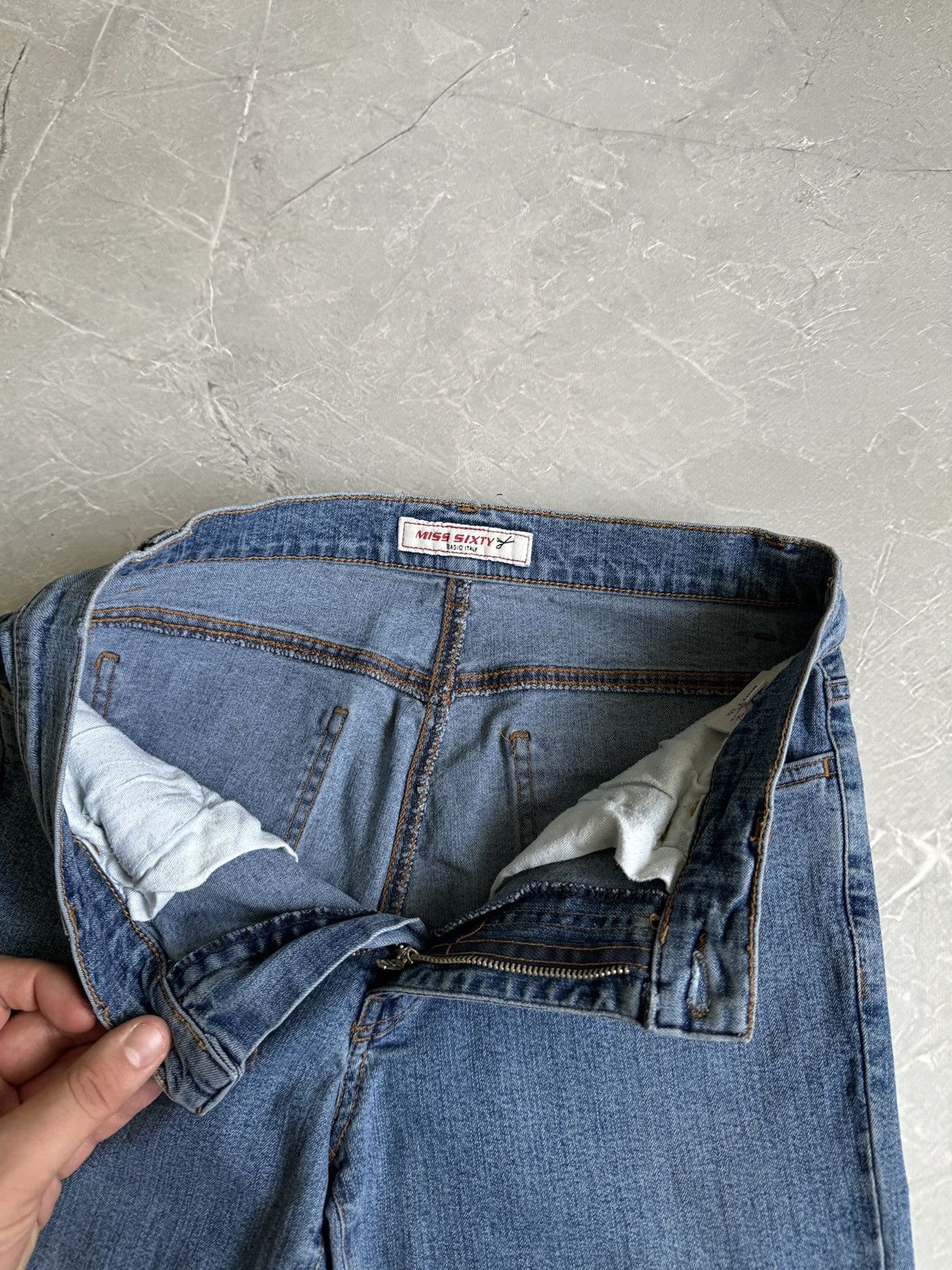 Miss Sixty Vintage Y2K Miss Sixty Flared Skinny Jeans Hysteric Glamour Size 30" / US 8 / IT 44 - 11 Thumbnail