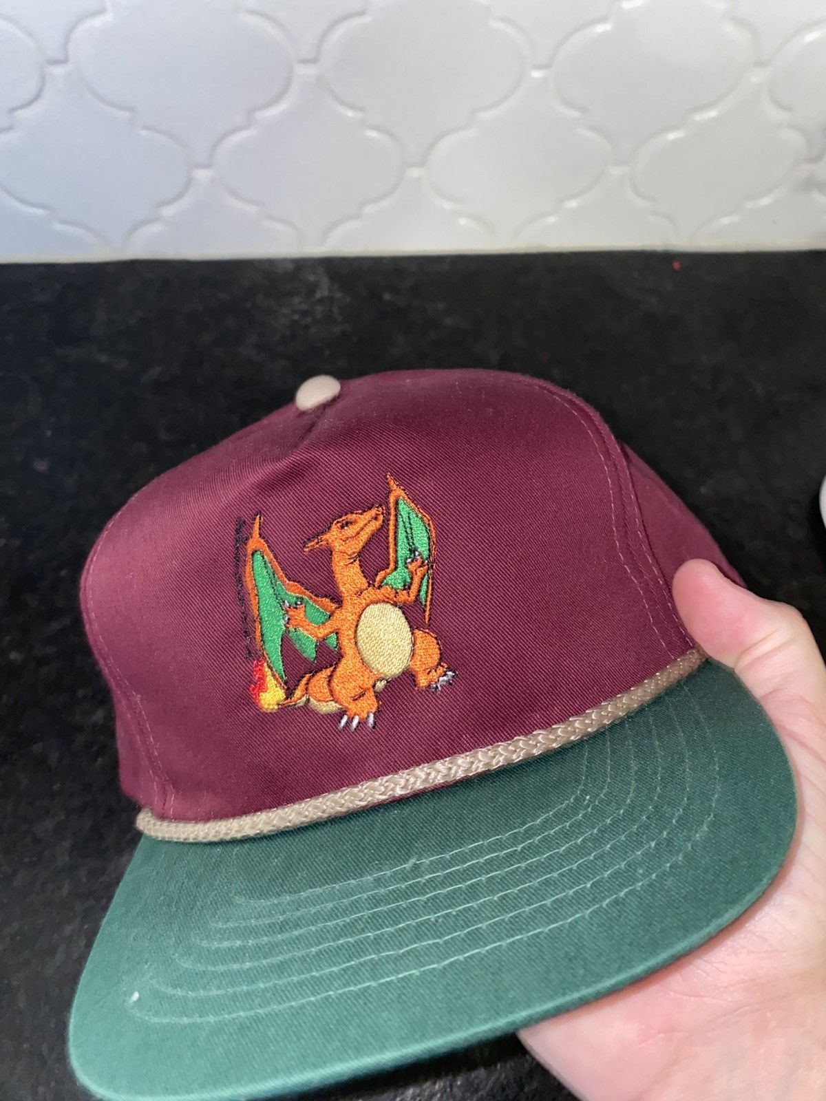 Pokemon Vintage 90s Pokemon Charizard snapback Size ONE SIZE - 4 Thumbnail
