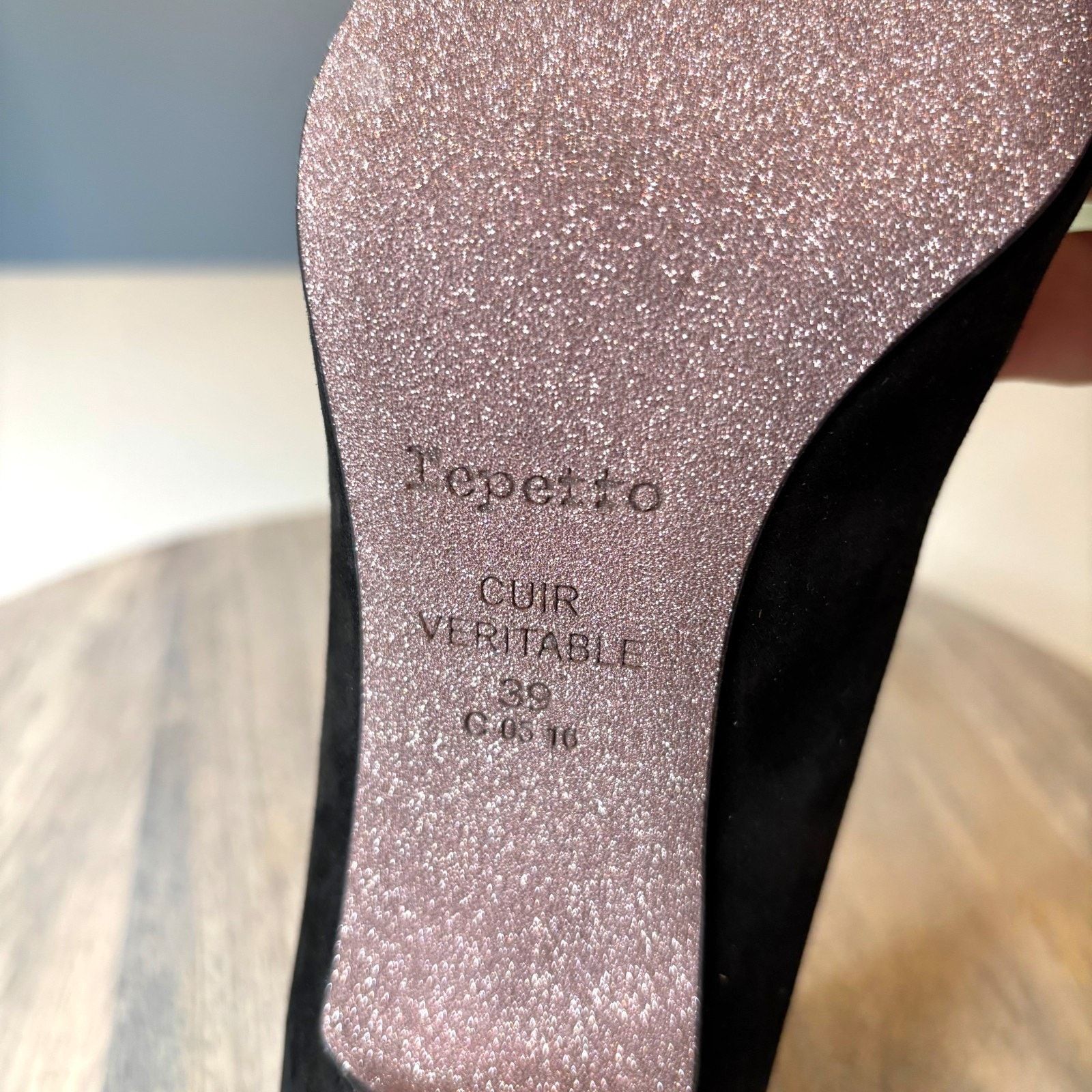 Repetto NEW Repetto Diva Clap Black Suede Heels EU 39 US Size 9 Size US 9 / IT 39 - 13 Thumbnail