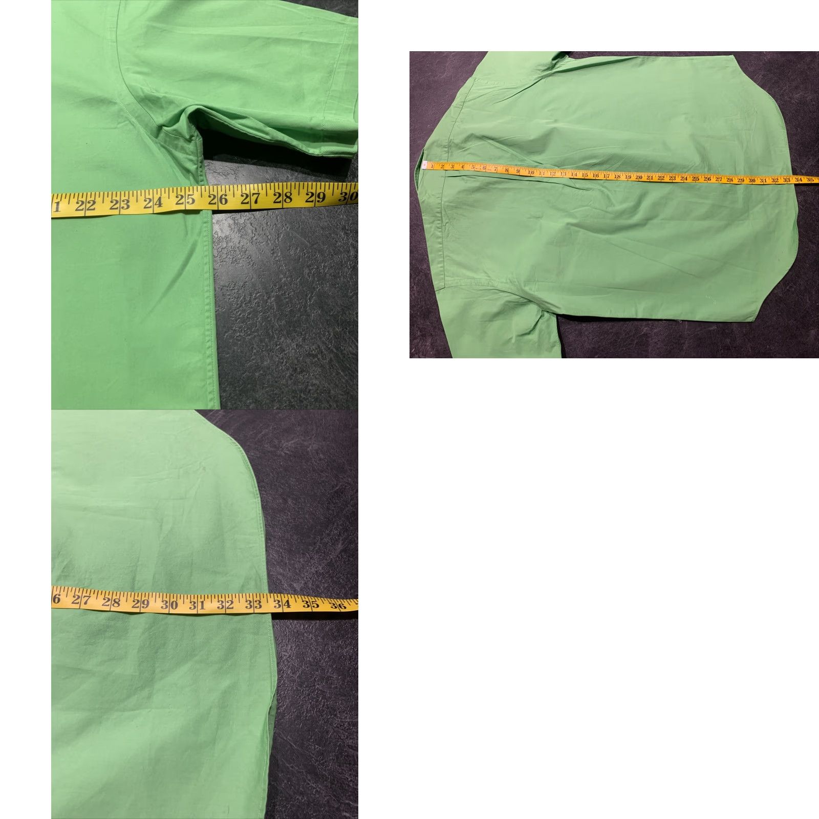 Ralph Lauren Ralph Lauren Men's Button-Up Shirt L Green Check Cotton Short Sleeve Casual Flesh Pony Size US L / EU 52-54 / 3 - 8 Thumbnail