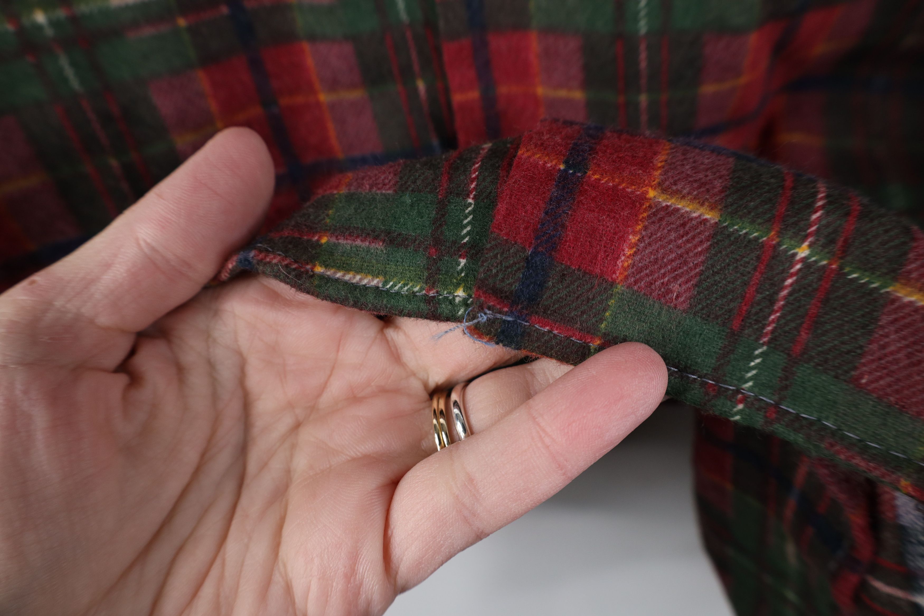 Vintage Deadstock Vintage 70s Streetwear Collared Button Shirt Plaid Size US L / EU 52-54 / 3 - 4 Thumbnail