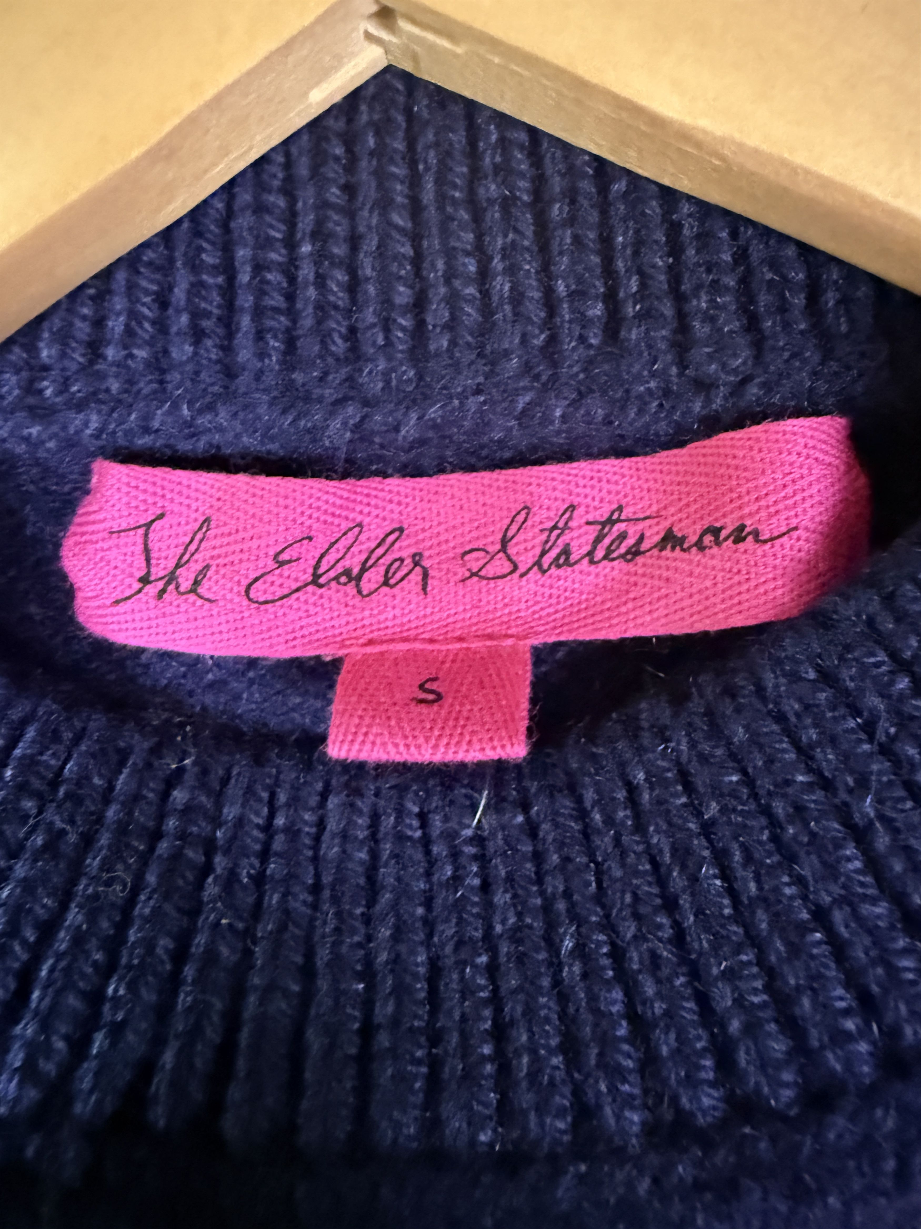 The Elder Statesman $1050 The Elder Statesman Cashmere Simple Crew Sweater Size S / US 4 / IT 40 - 5 Thumbnail