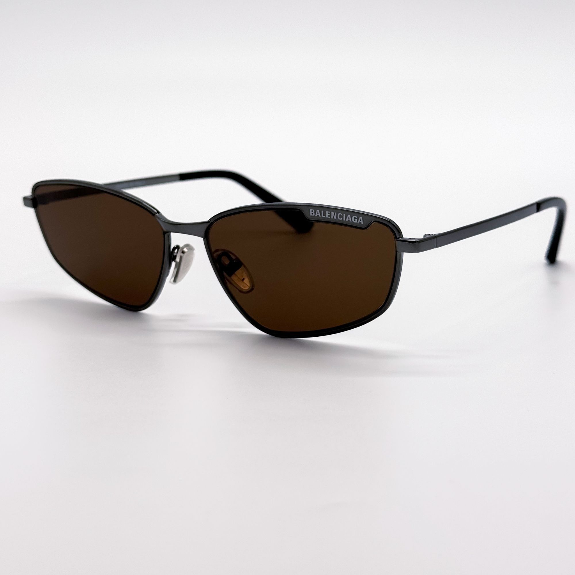 Balenciaga NEW BALENCIAGA BB0277S 002 SUNGLASSES GRAY WOMEN EYEWEAR Size ONE SIZE - 3 Thumbnail