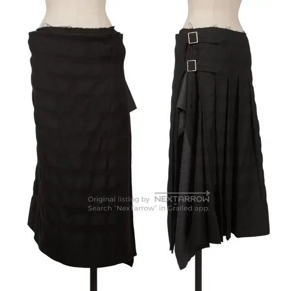 Comme des Garcons Comme Des Garcons size S Dark Retro Pleated Skirt Size 22" - 1 Thumbnail