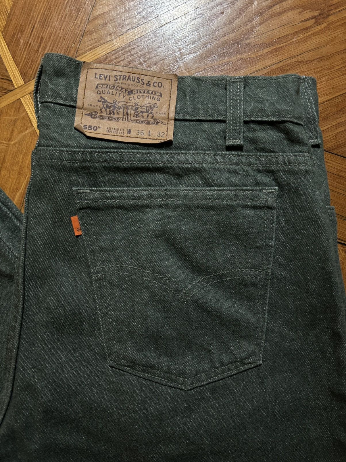 Levi's Vintage Clothing Vintage 80’s Levis Orange Tab Denim Jeans Size US 36 / EU 52 - 2 Thumbnail