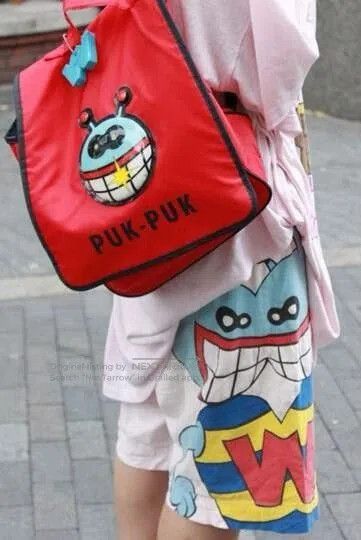 Walter Van Beirendonck Walter Van Beirendonck Pukpuk Red Backpack. Size ONE SIZE - 2 Thumbnail