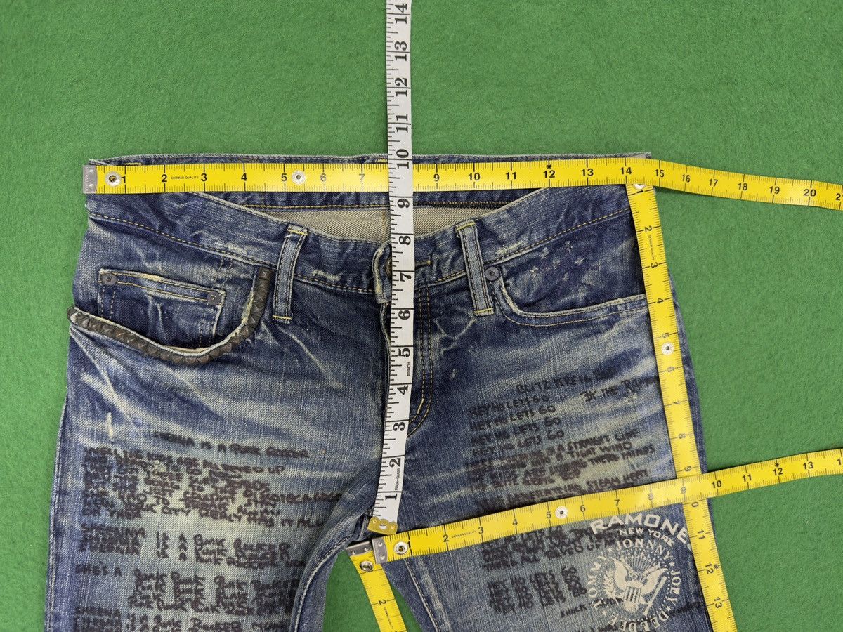 Hysteric Glamour A19 HYSTERIC GLAMOUR RAMONES Size US 29 - 23 Thumbnail