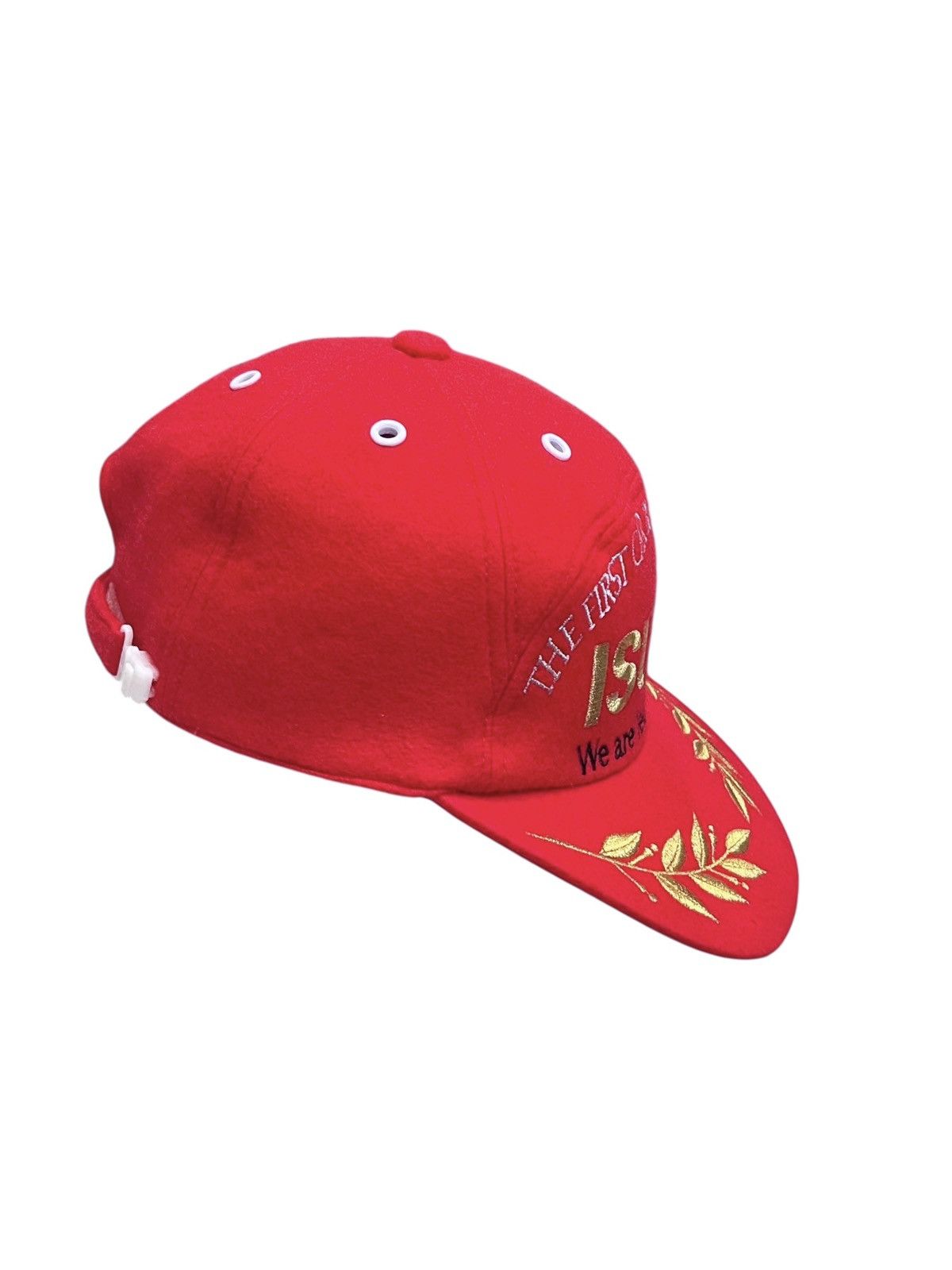 Racer Worldwide Vintage ISUZU Japan Racing Promo Wool Cap Gold Laurel Size ONE SIZE - 6 Thumbnail