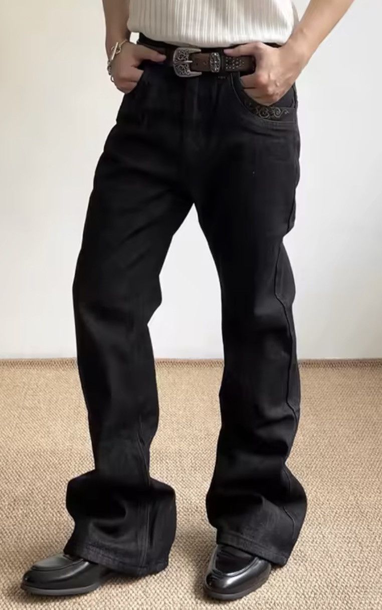 Jean Zx bootcut flared Balenciaga offwhite style jeans Size US 34 / EU 50 - 2 Thumbnail