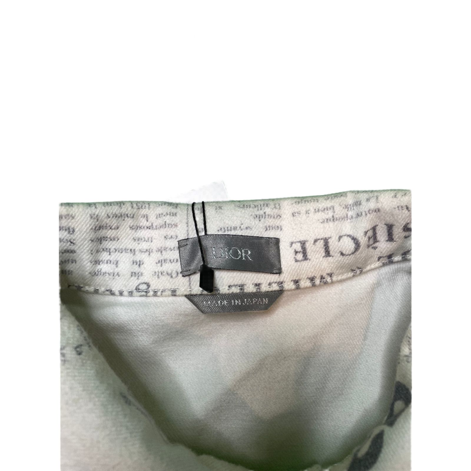Dior Dior Newspaper White & Grey Work Jacket Size XL / US 12-14 / IT 48-50 - 2 Thumbnail