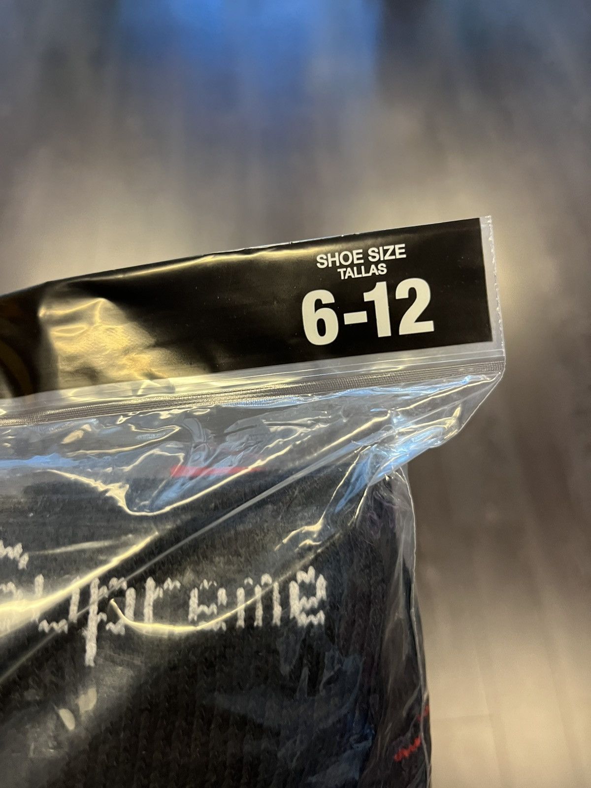 Hanes × Supreme Supreme Hanes Crew Socks Black Size ONE SIZE - 3 Thumbnail