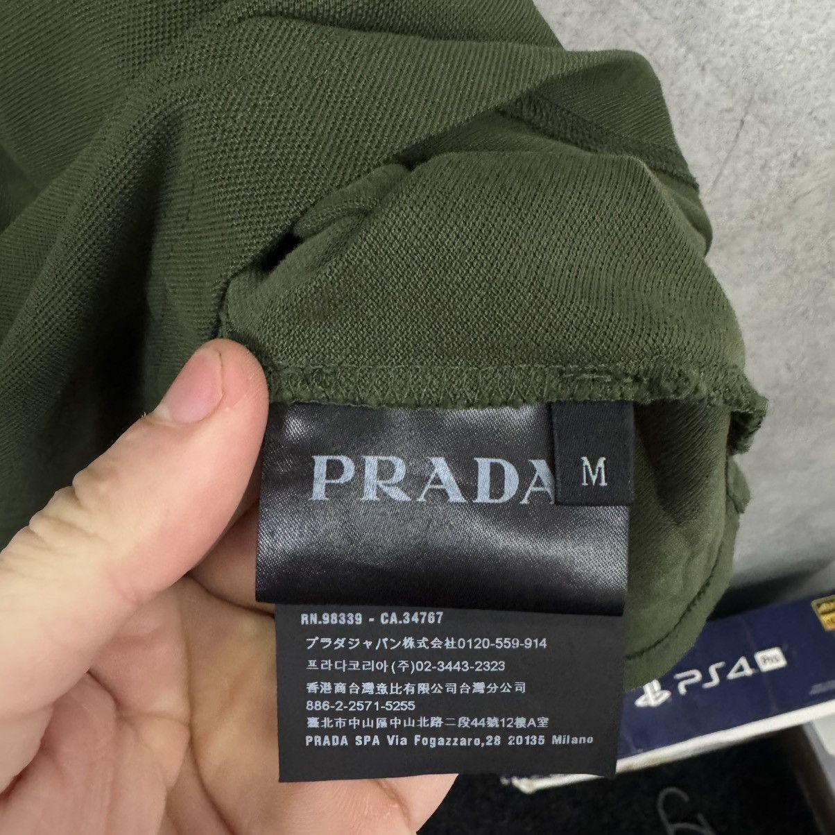 Prada Prada Polo T-shirt Red Tab Size US M / EU 48-50 / 2 - 8 Thumbnail