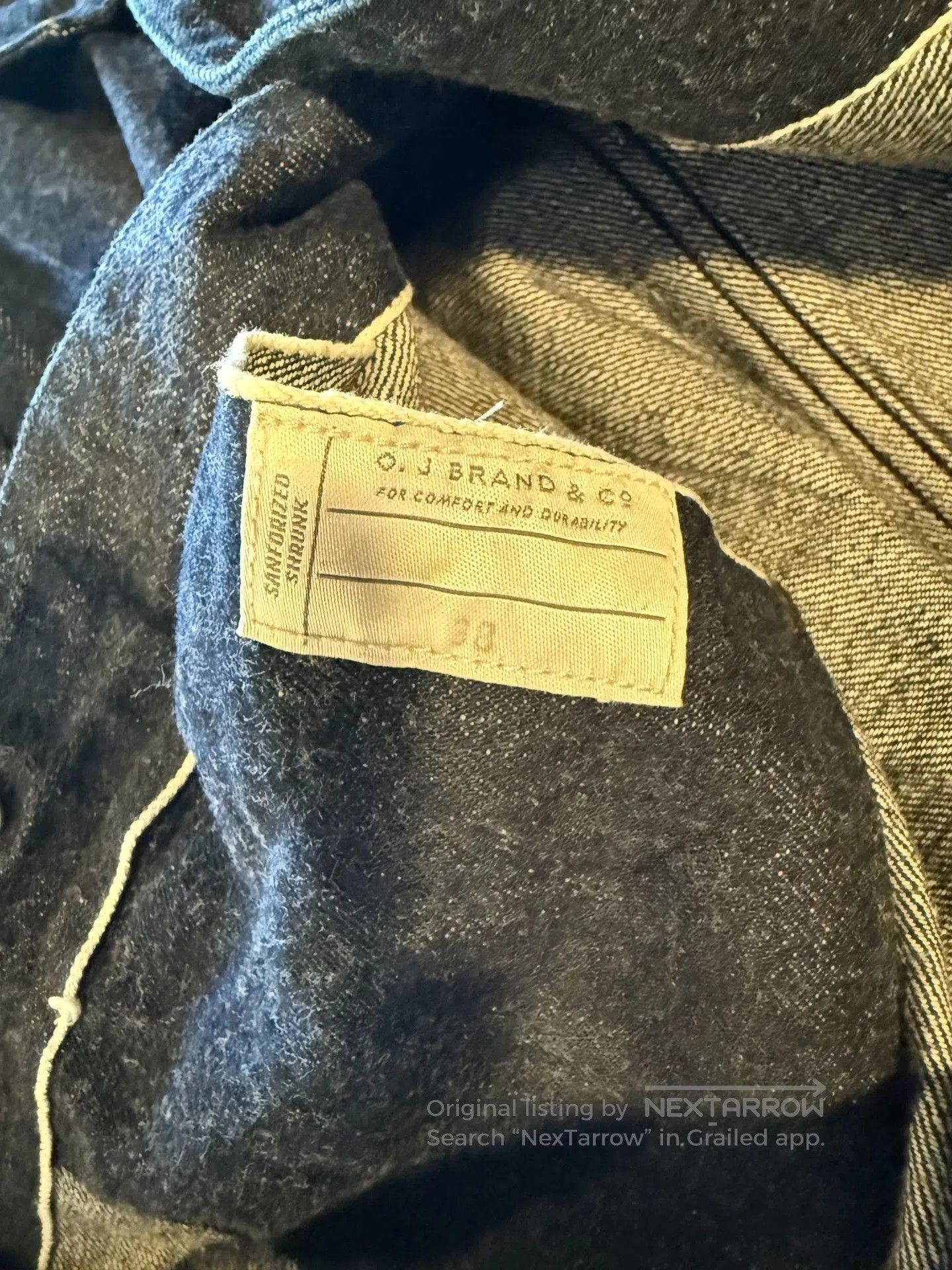 Other O.J BRAND & CO Workwear Denim Jacket. Size US M / EU 48-50 / 2 - 3 Thumbnail