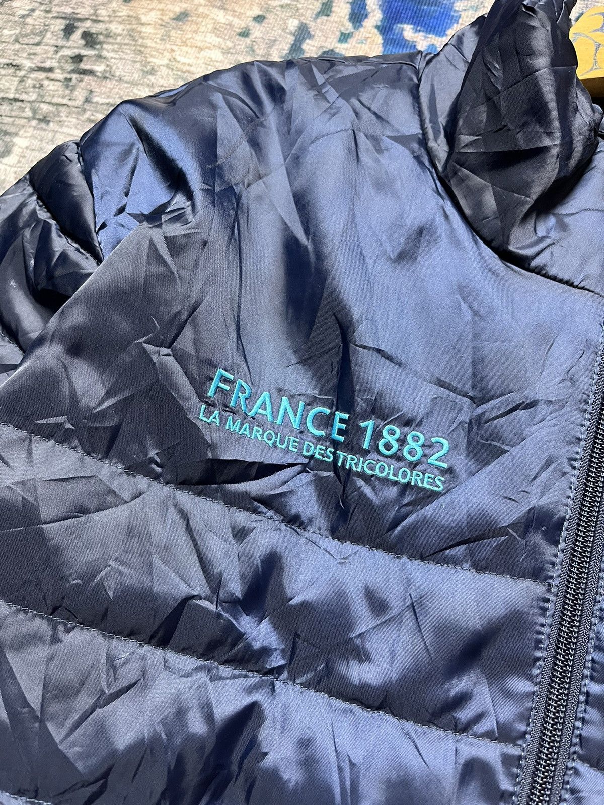 Le Coq Sportif × Vintage Vintage Le Coq Sportif France 1882 Puffer Jacket Size US L / EU 52-54 / 3 - 4 Thumbnail