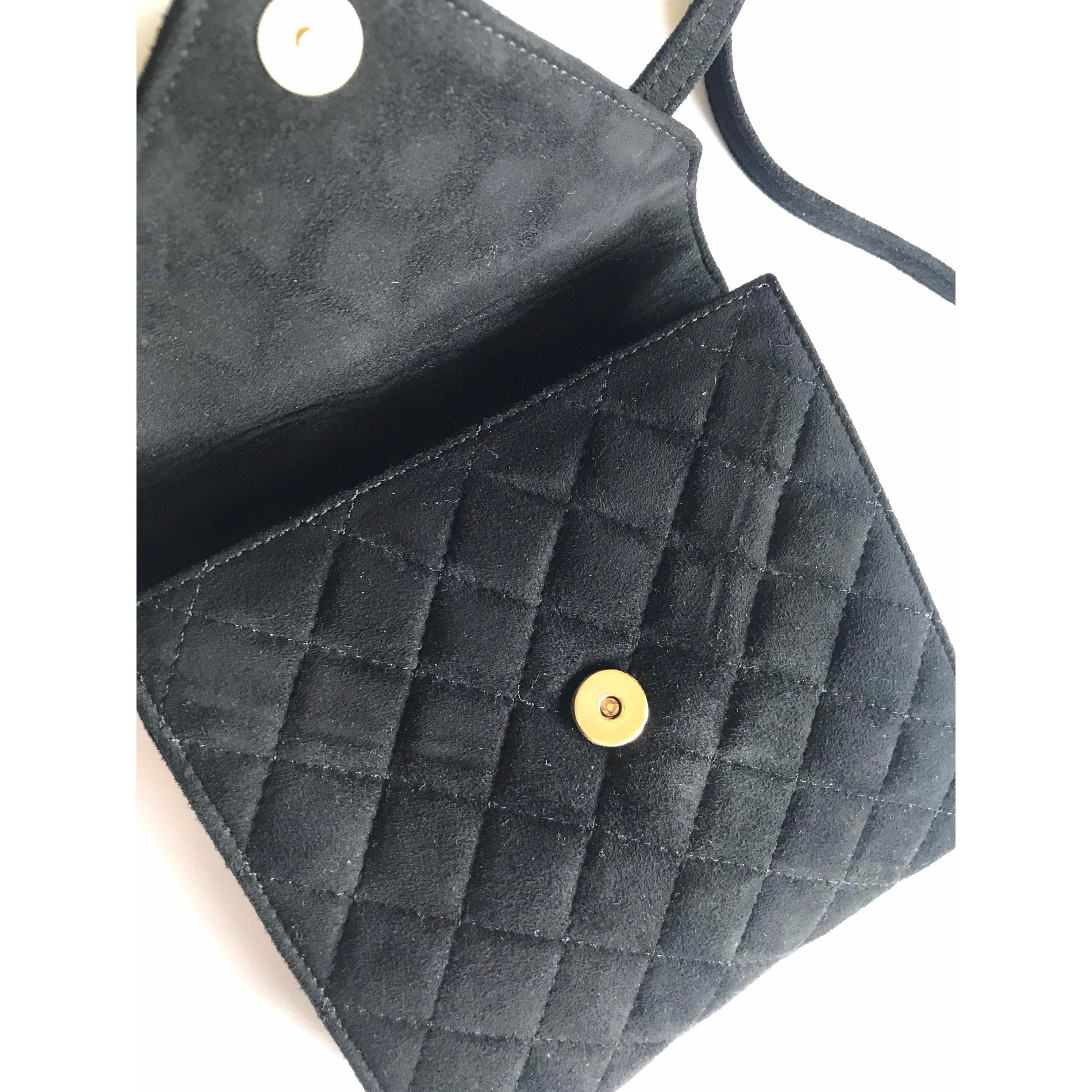 Sonia Rykiel Vintage Sonia Rykiel black suede leather bag, quilted. Size ONE SIZE - 7 Thumbnail